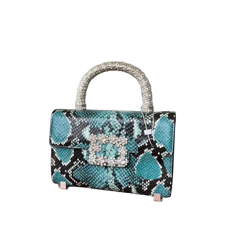 The Jacqueline Bag - Teal