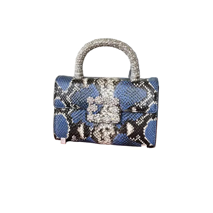 The Jacqueline Bag - Blue