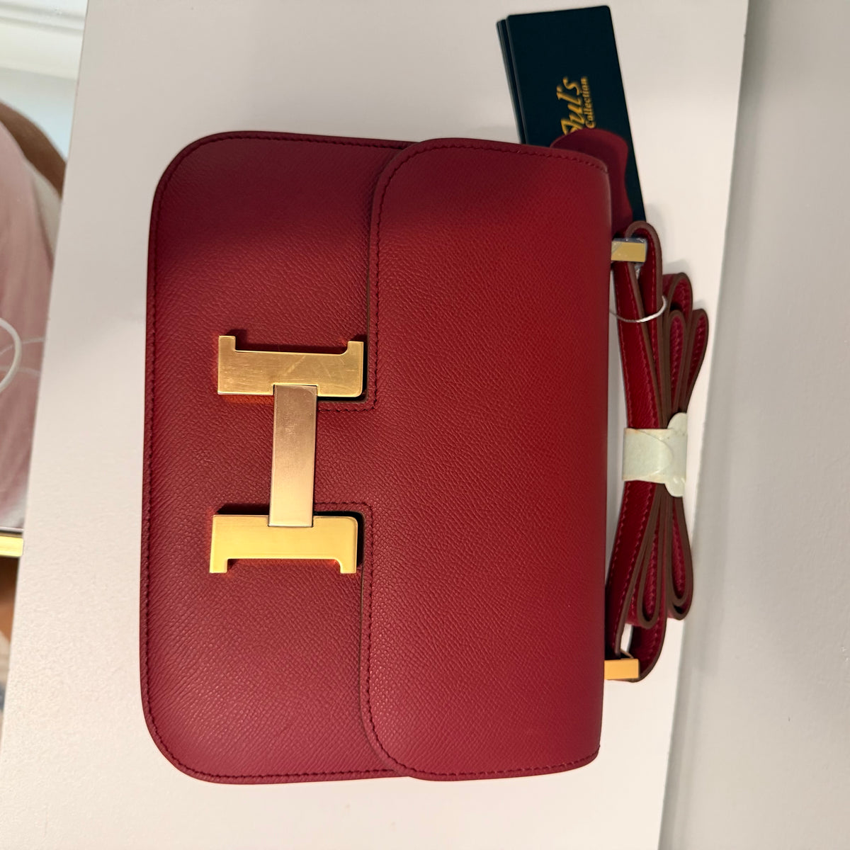 The Gigi Bag- Burgundy Small