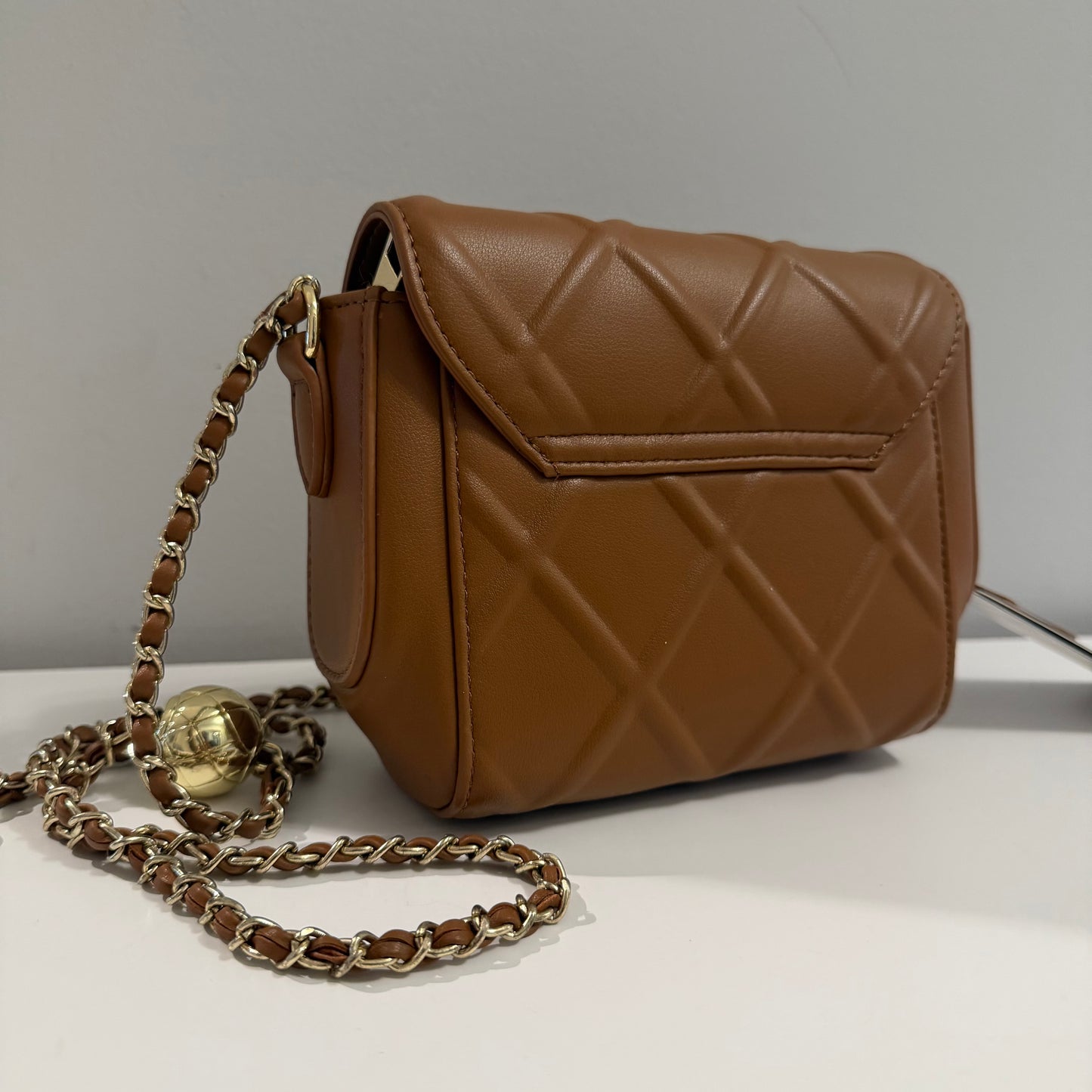 The Cindy Crossbody Bag-Brown