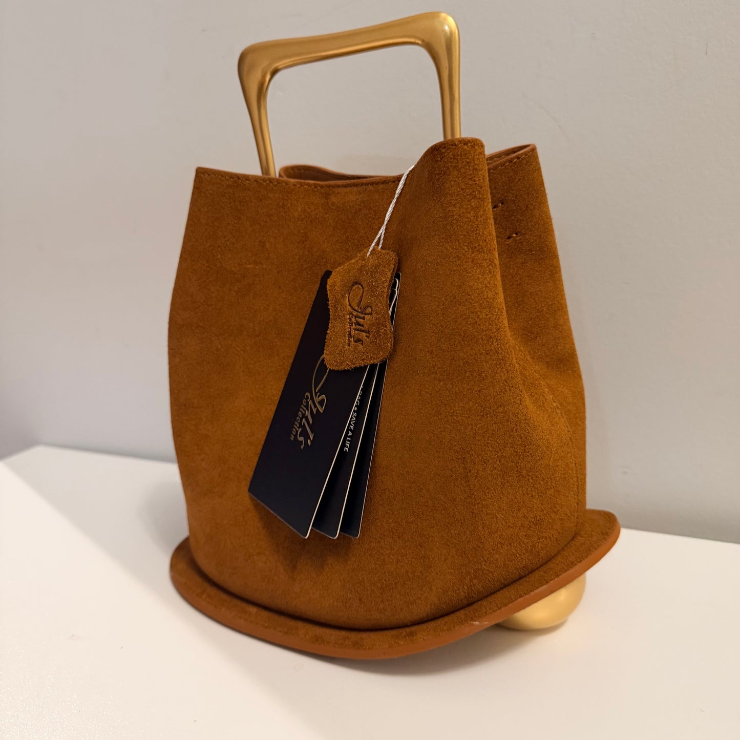 The Attitude Bag - Suede Brown