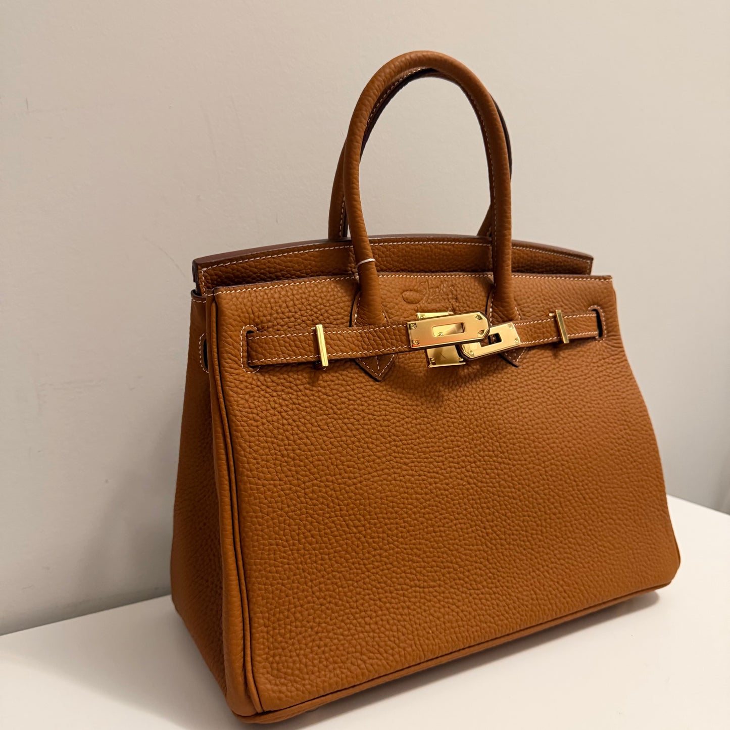 The Large B Bag -Brown