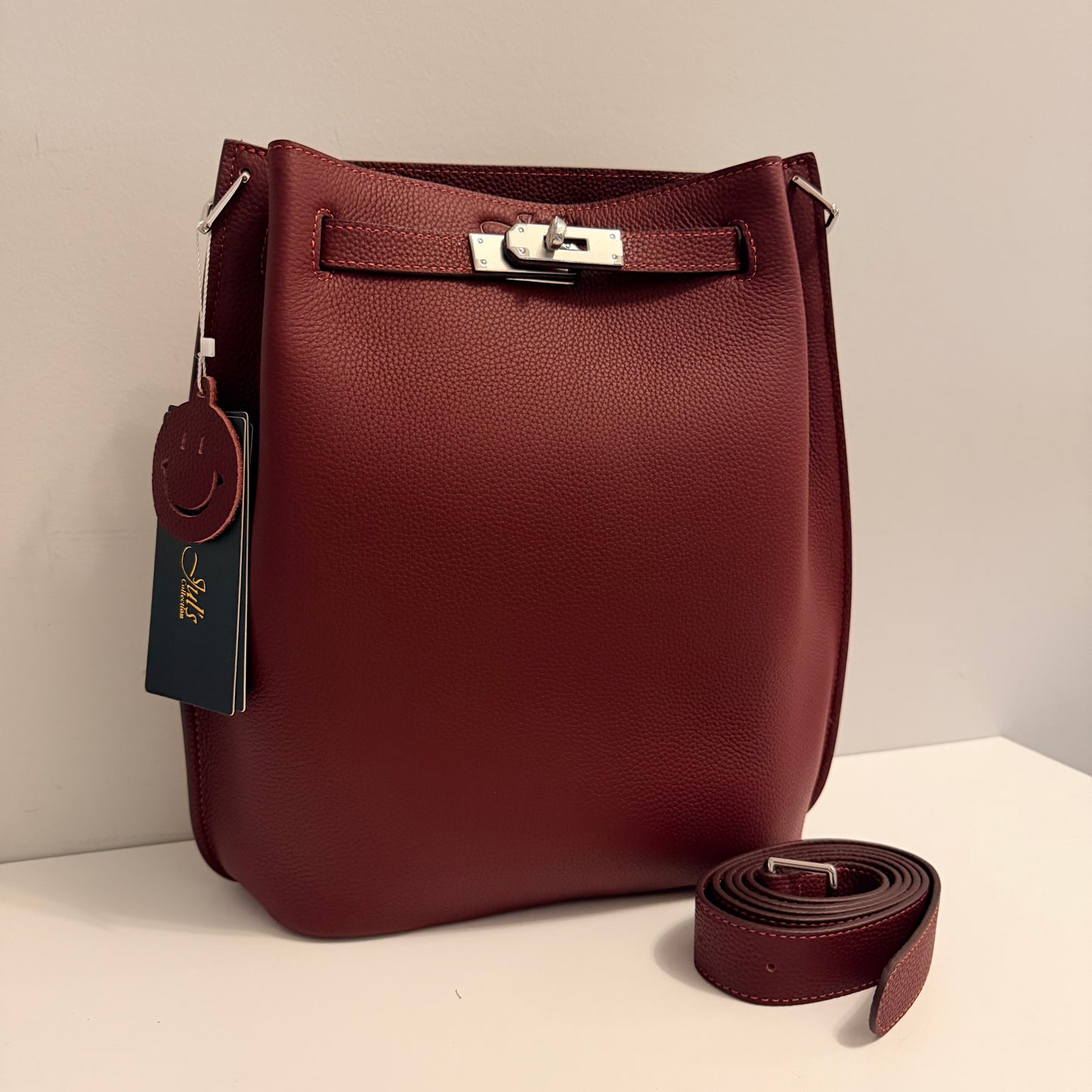 Miss J Bag - Burgundy