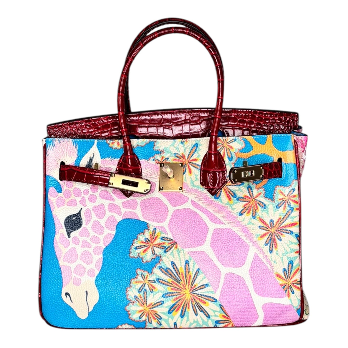 Painted K bag