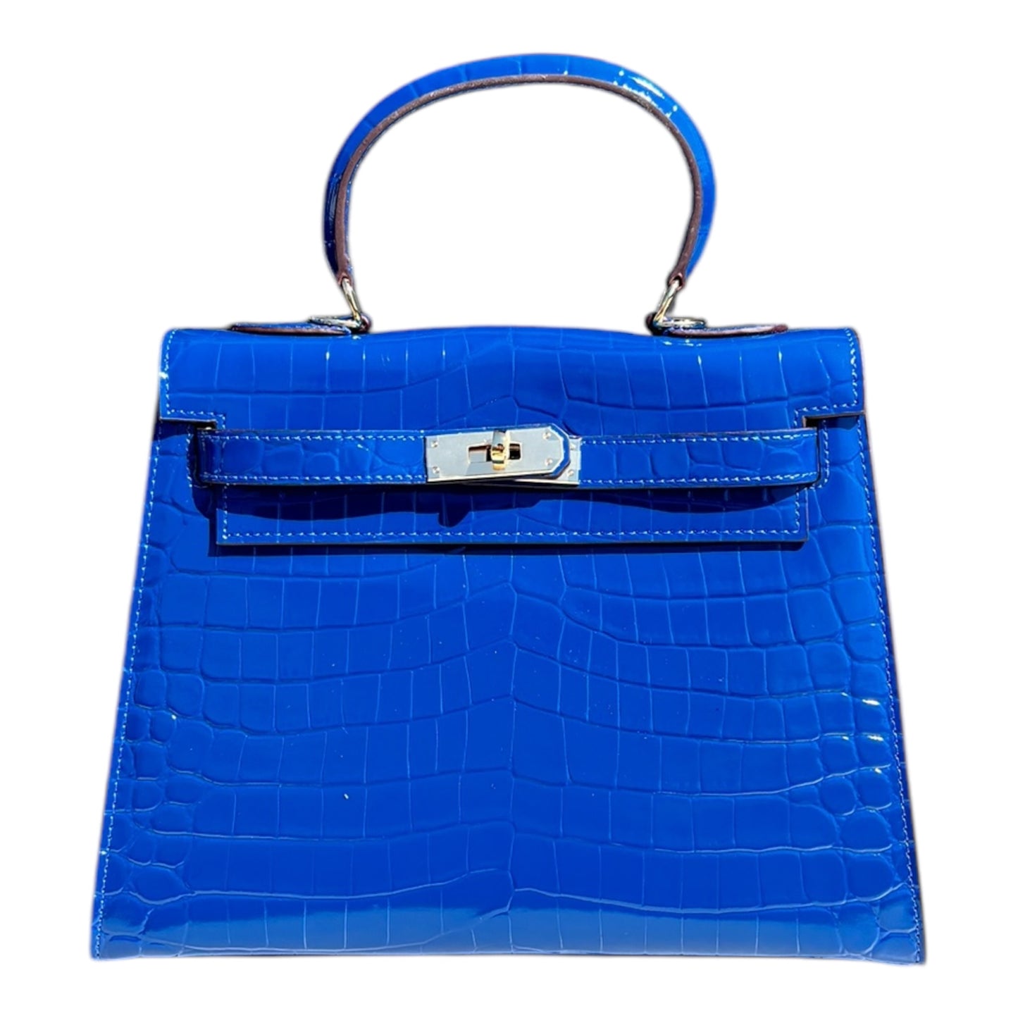 Embossed K bag