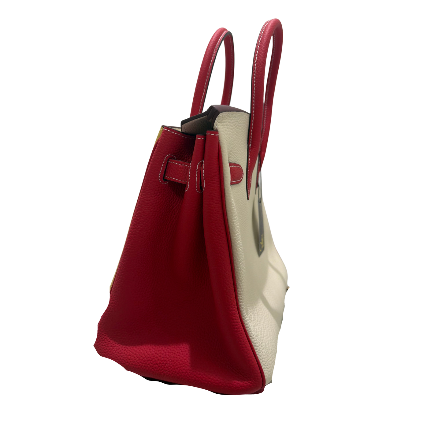 The Miss B Bag Multi Color Yellow,Red,Creme