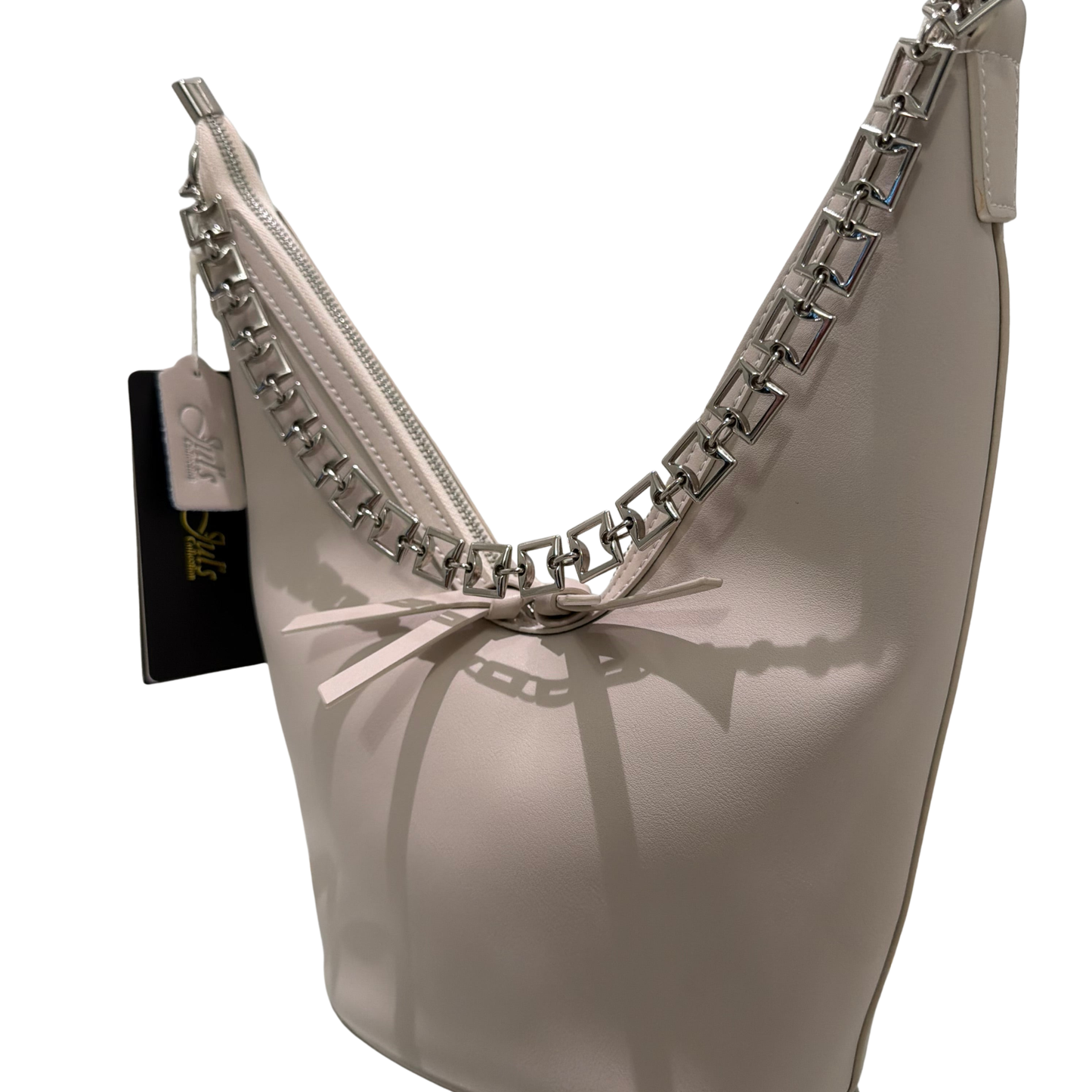 The Lucy Bag-Creme Medium