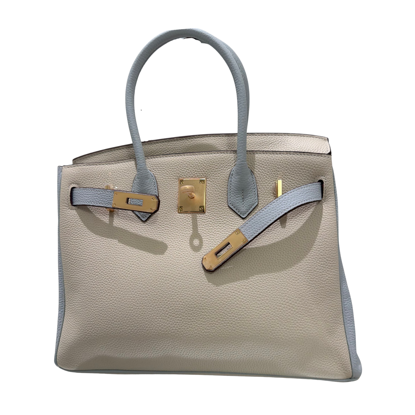 The Miss B Bag Multi Color Light Blue, Creme