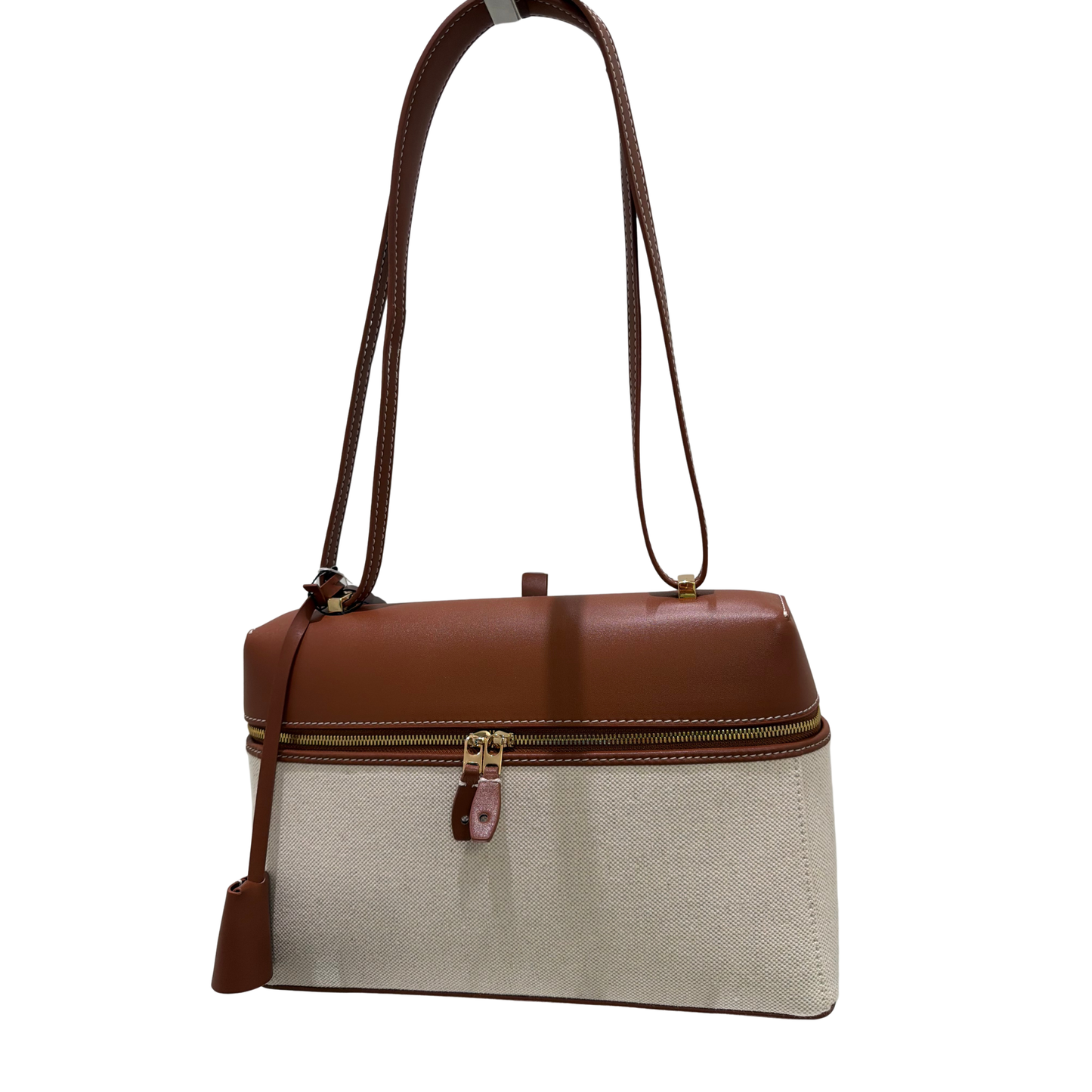 The Morgan Bag Brown & Canvas