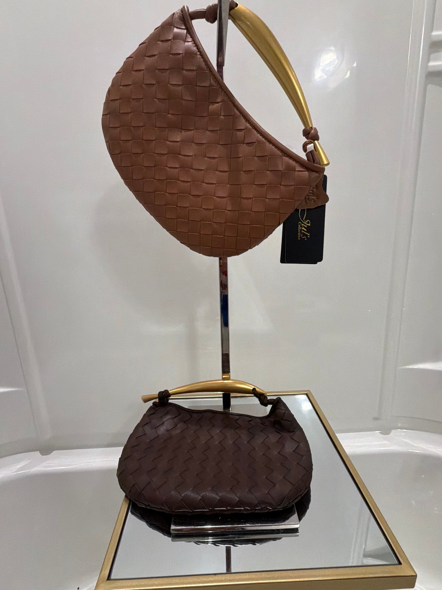 The Asha Bag-Dark Brown