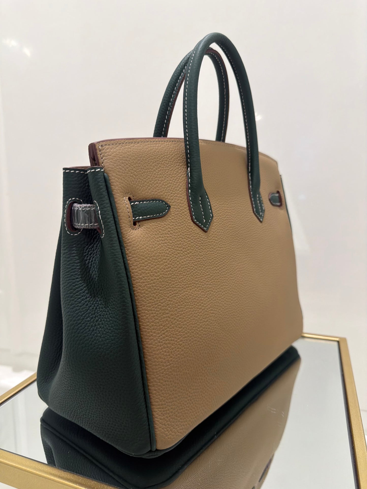 The Miss B Bag Multi Color Pink, Taupe,Green