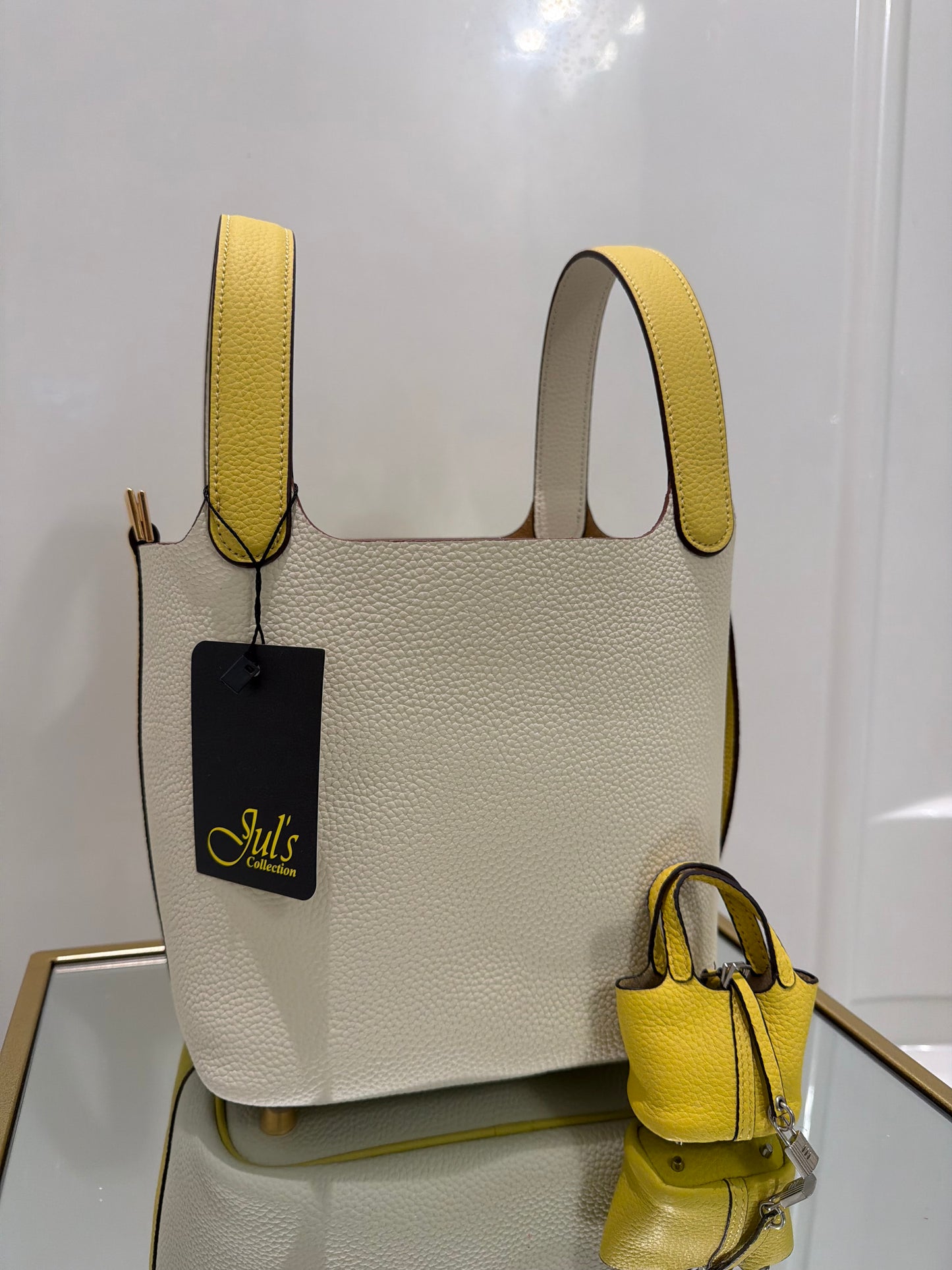 the Summer Bag -Creme Yellow