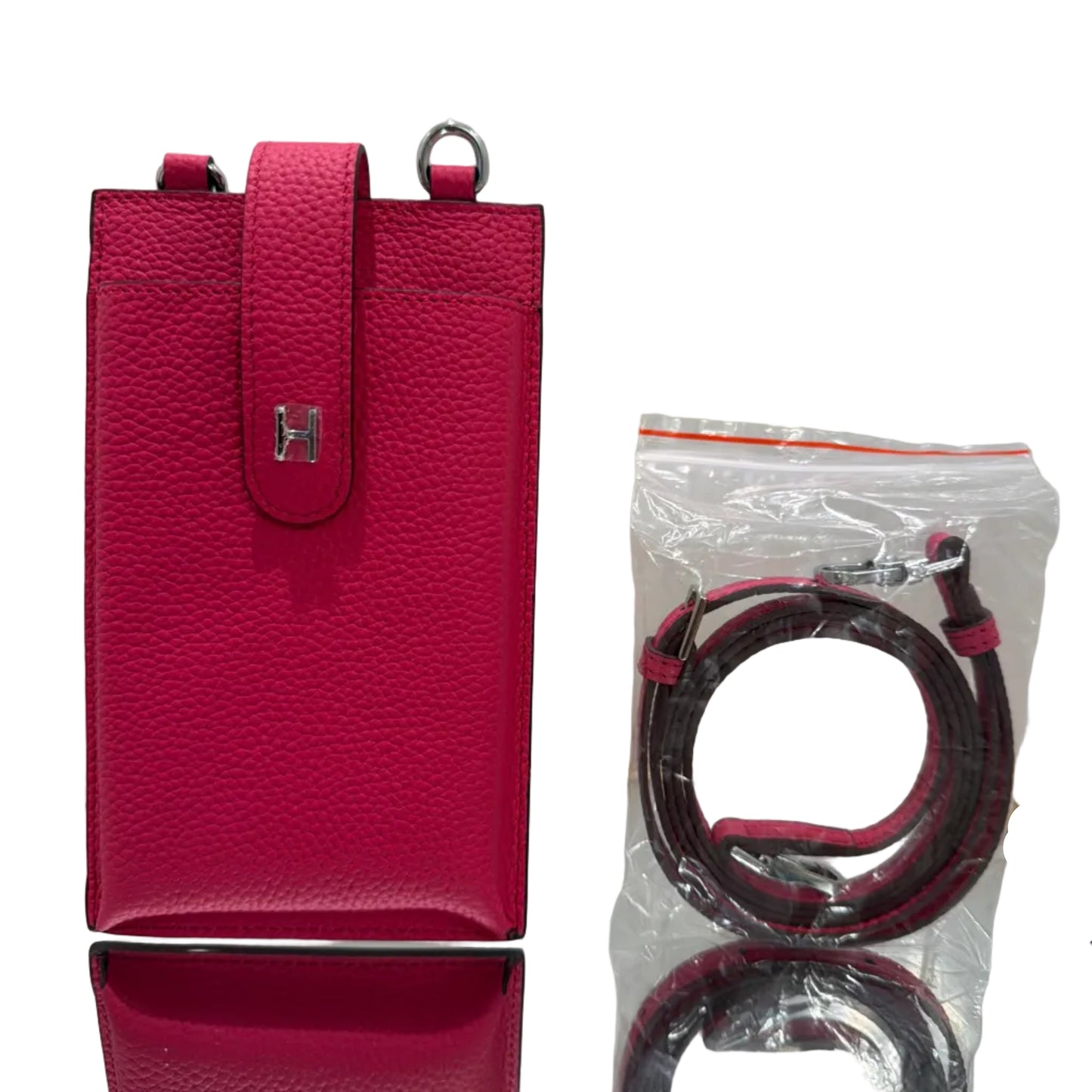 The Lela Phone Bag -Fuchsia Pink