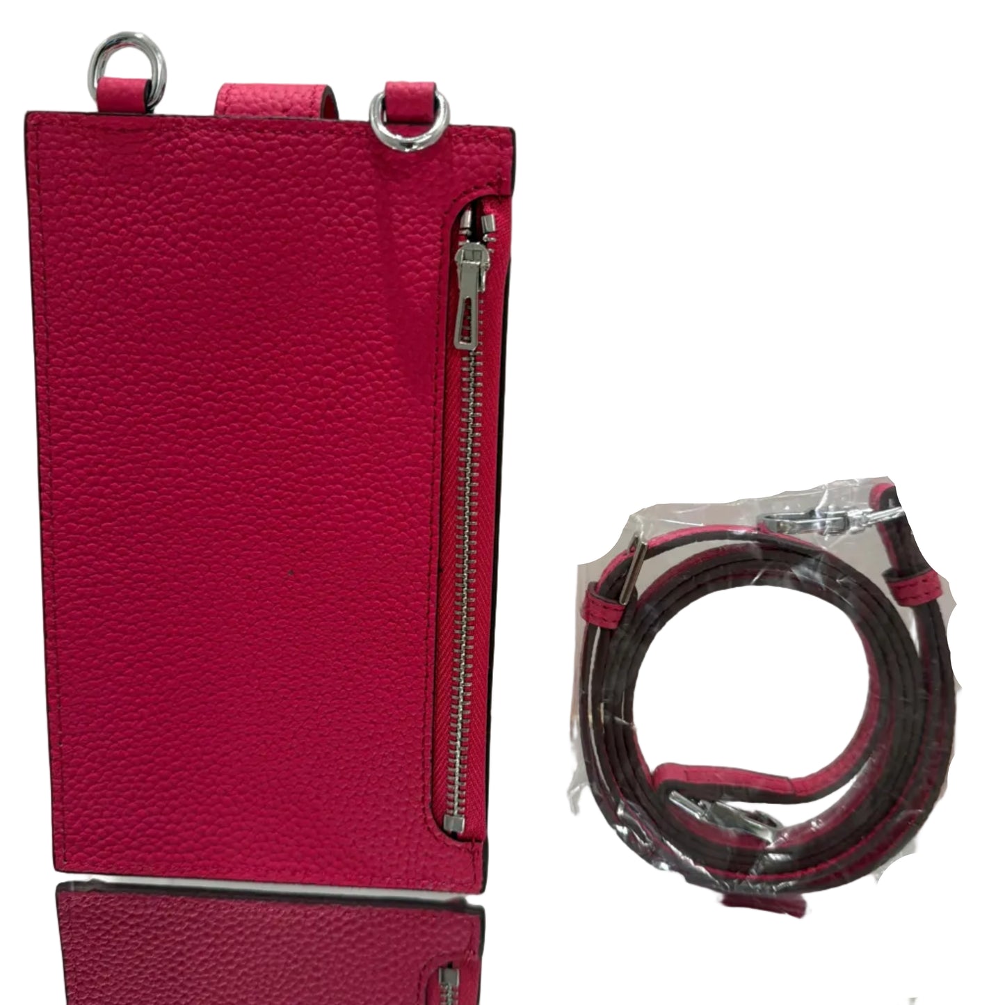 The Lela Phone Bag -Fuchsia Pink