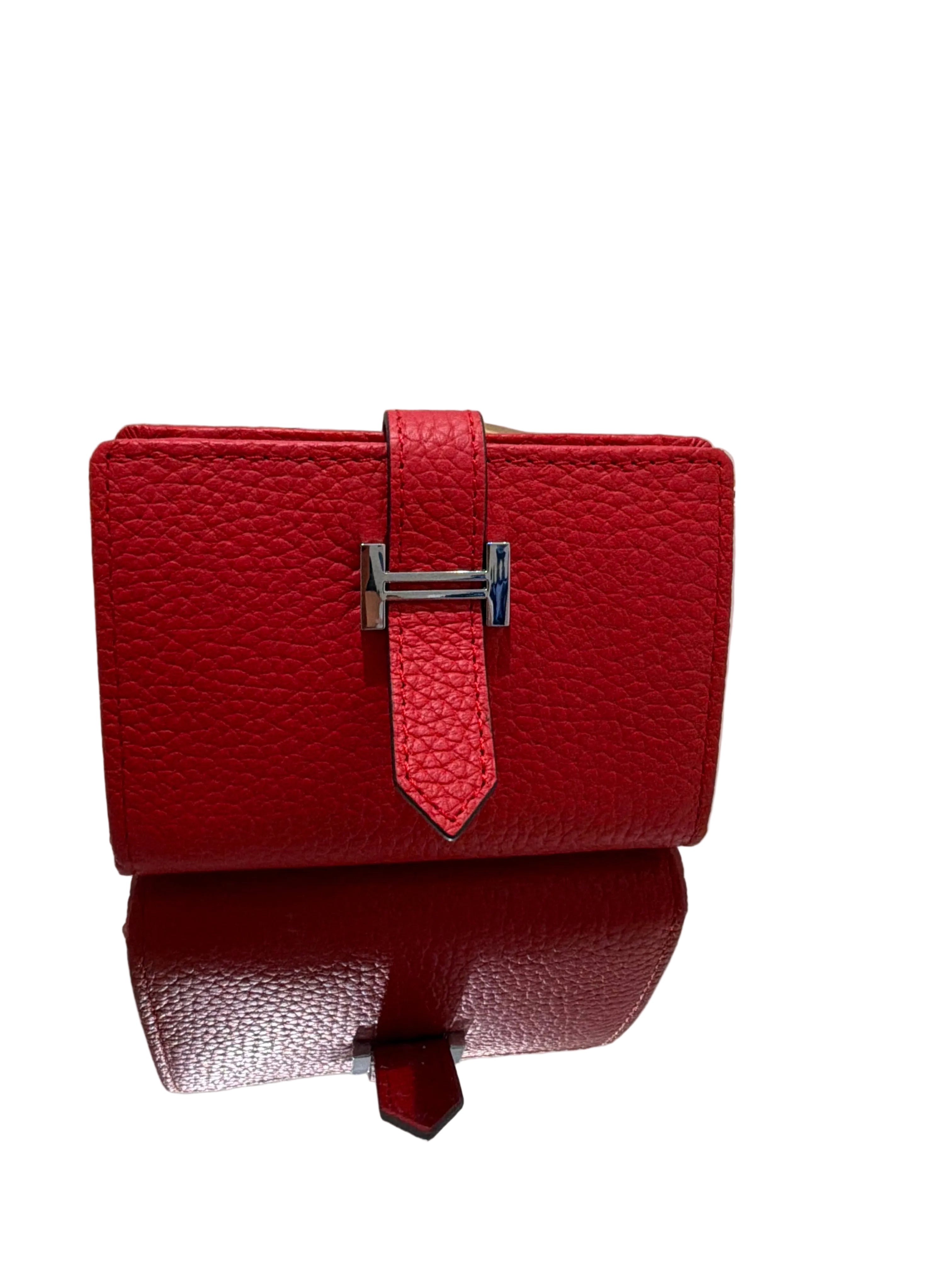 The Hera Wallet Small -Light Red
