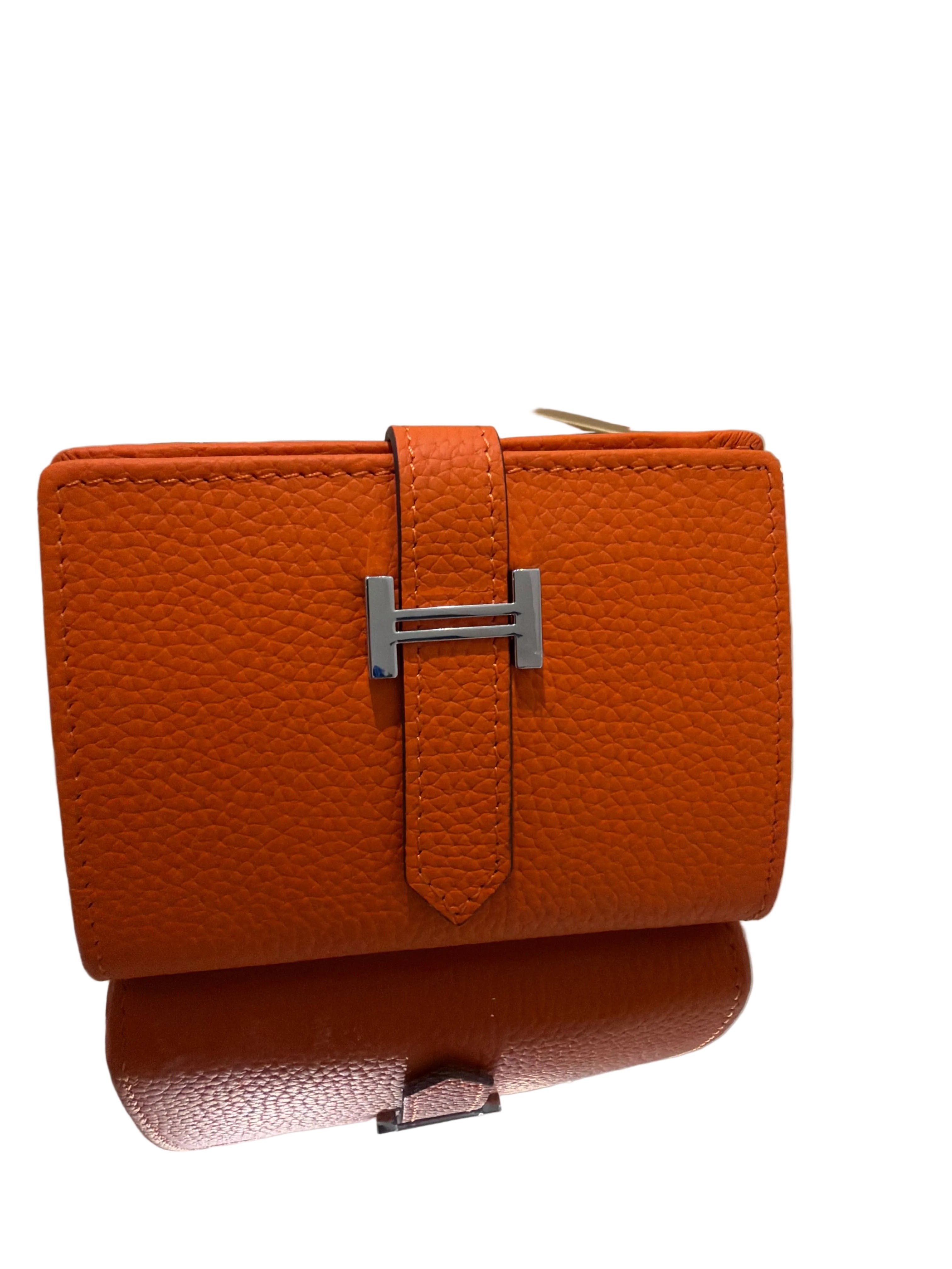 The Hera Wallet Small -Light Orange