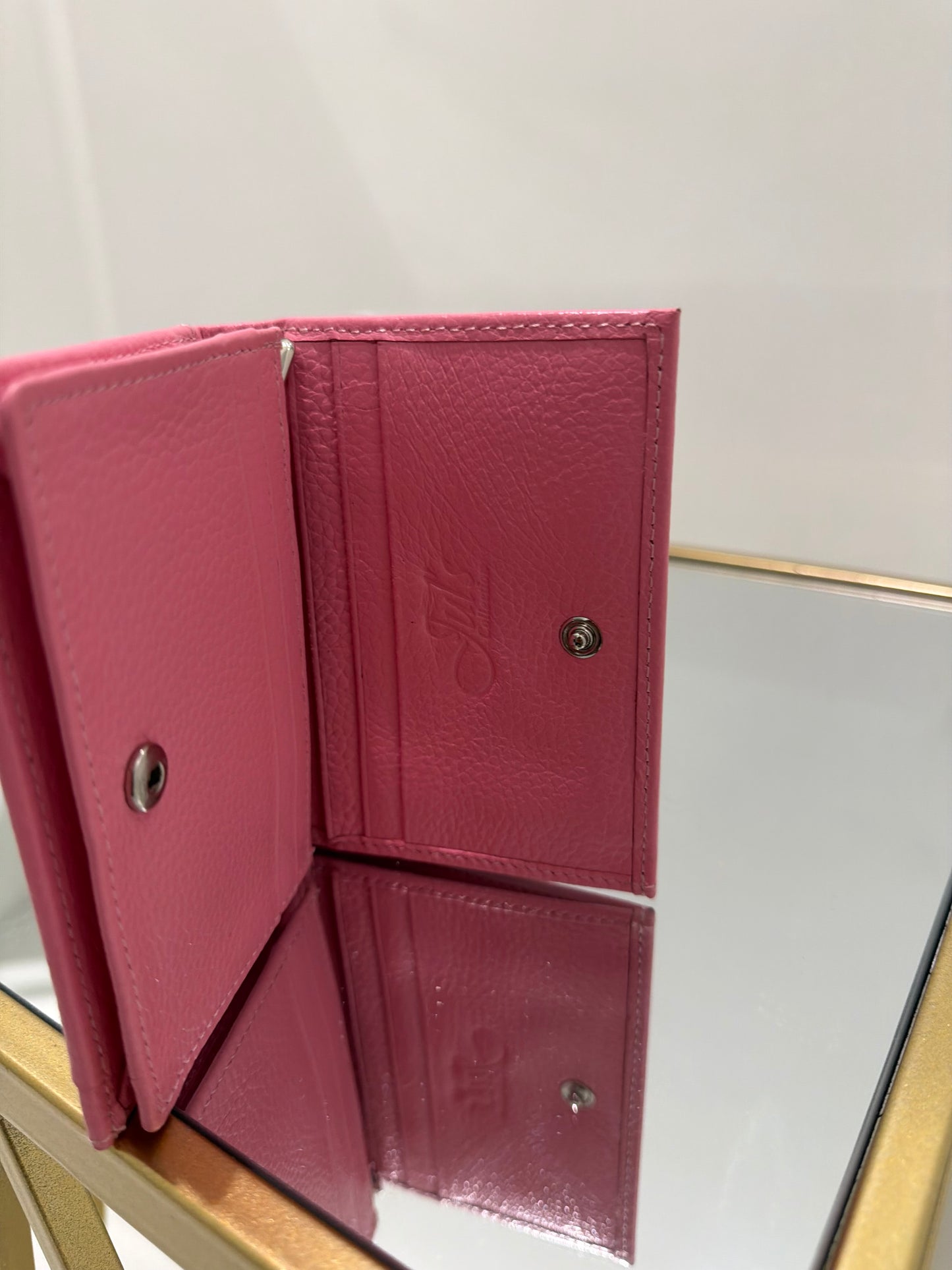 The Bifold Wallet -Medium Burgundy