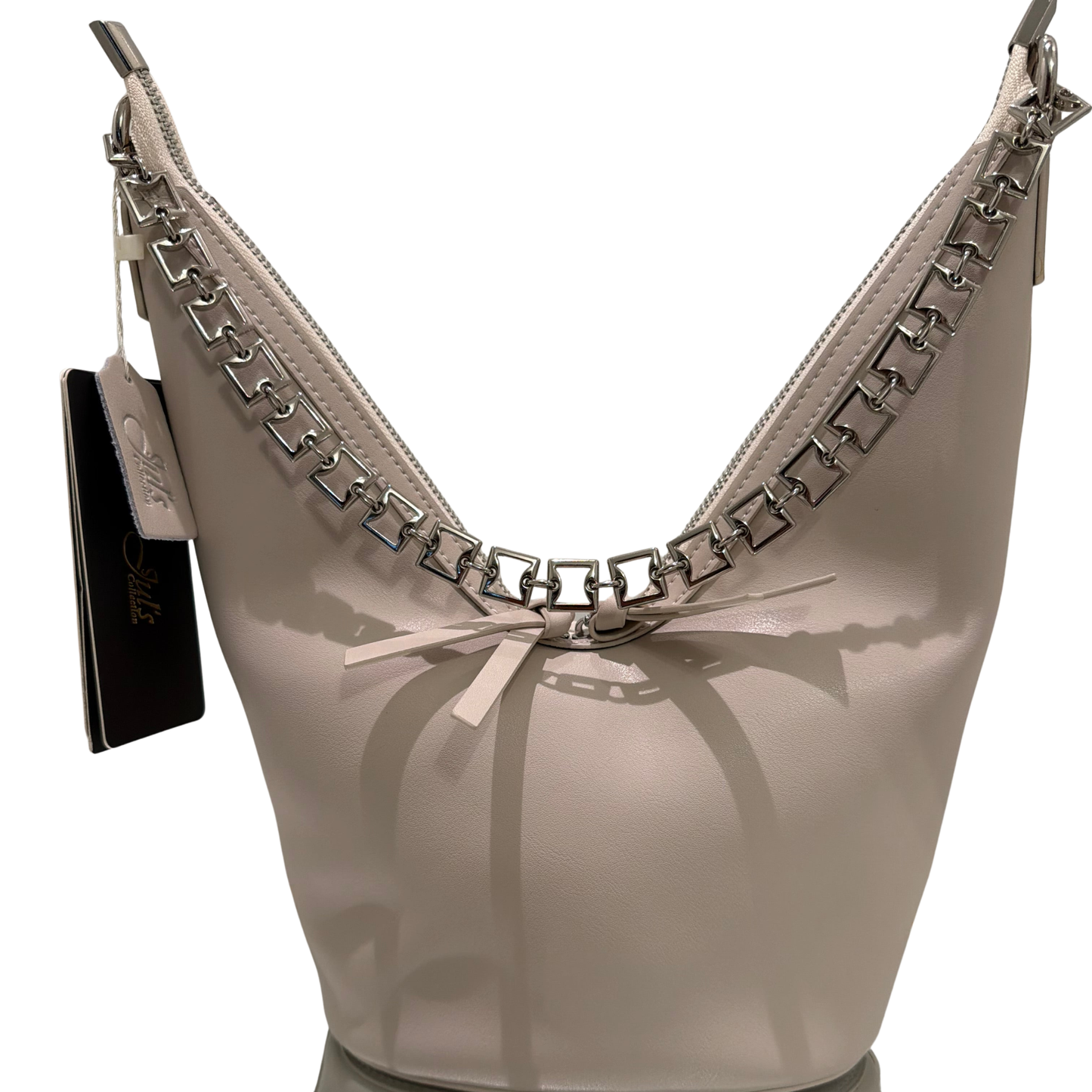 The Lucy Bag-Creme Medium
