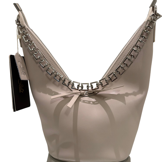 The Lucy Bag-Creme Medium