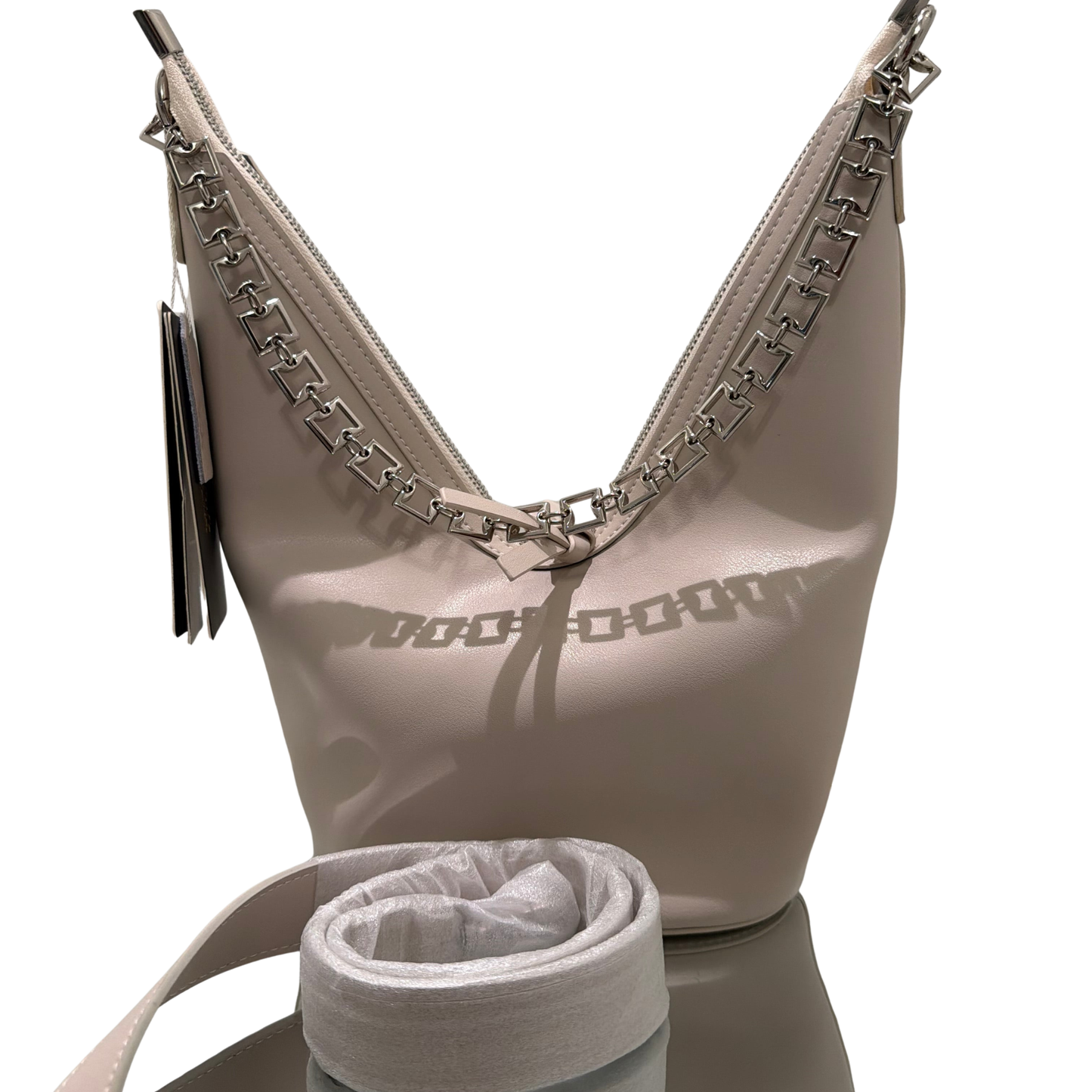 The Lucy Bag-Creme Medium