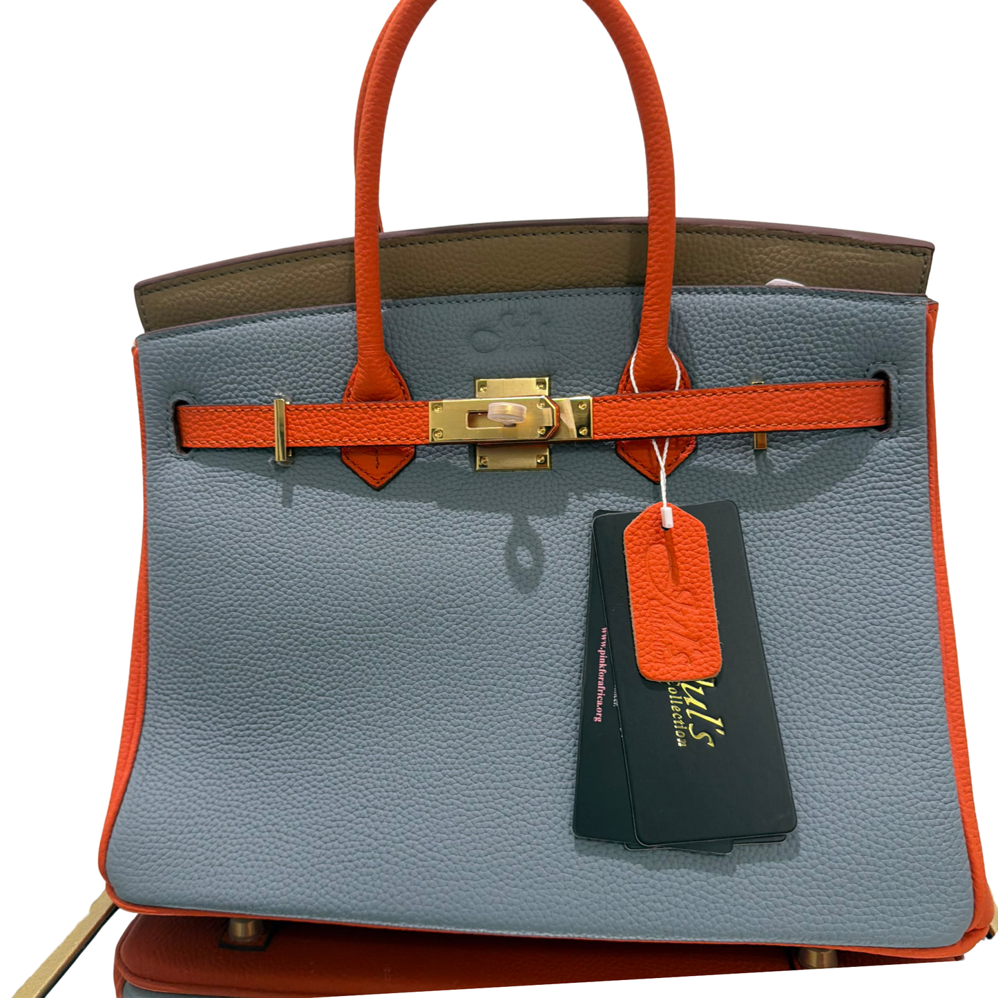 The Miss B Bag Multi Color Blue, Orange,Taupe