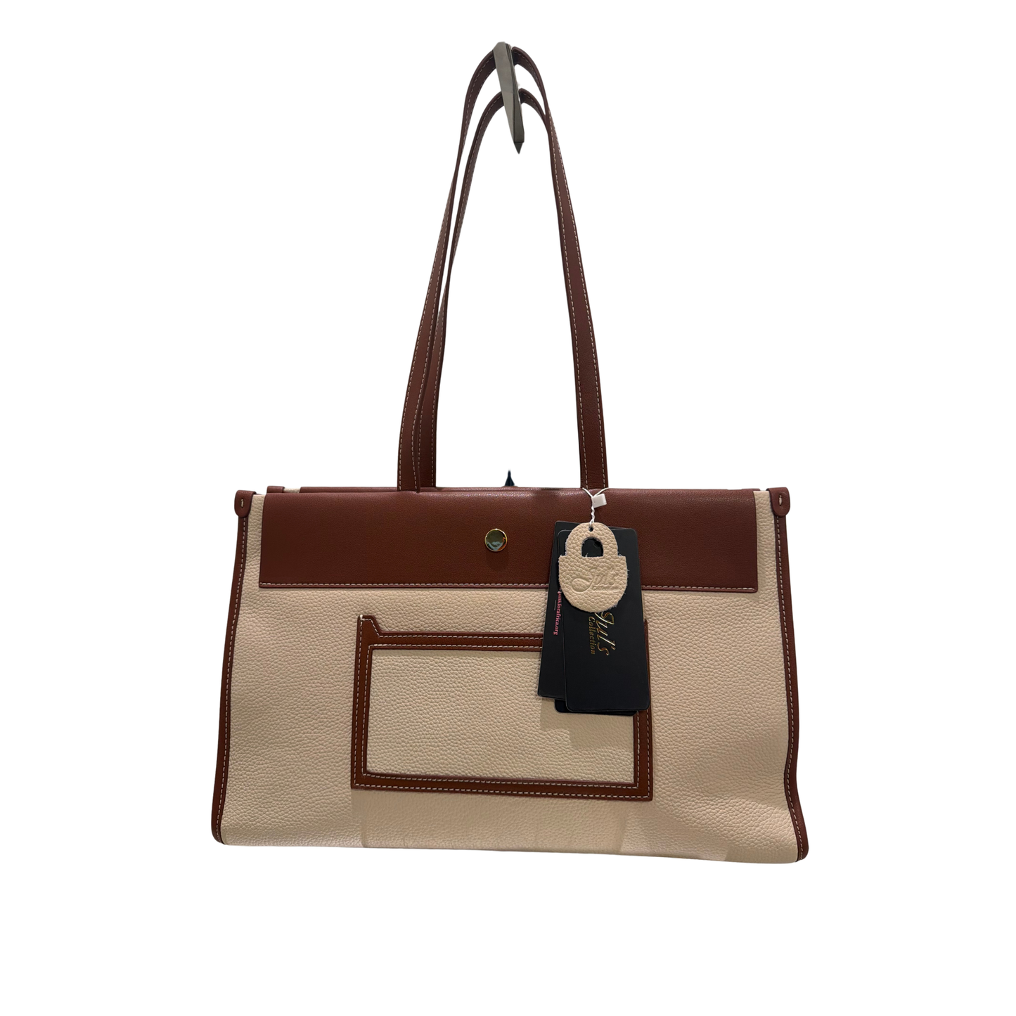 The Alice Bag -Multi Color Creme, Brown