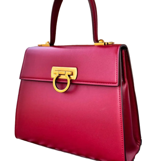 The Audrey Bag - Burgundy