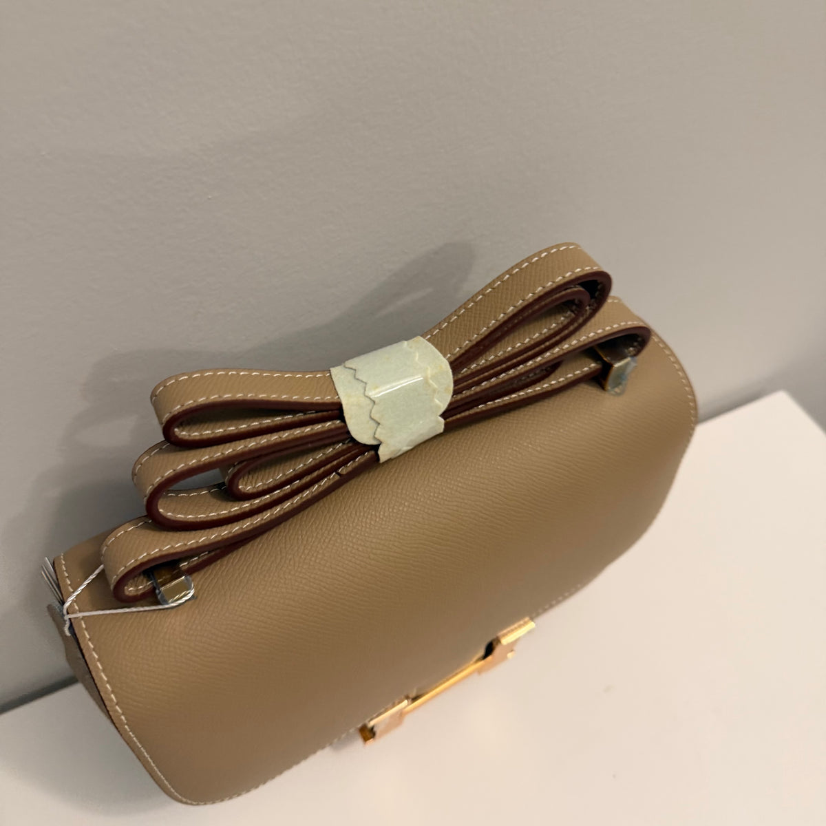 The Gigi Bag- Taupe Small