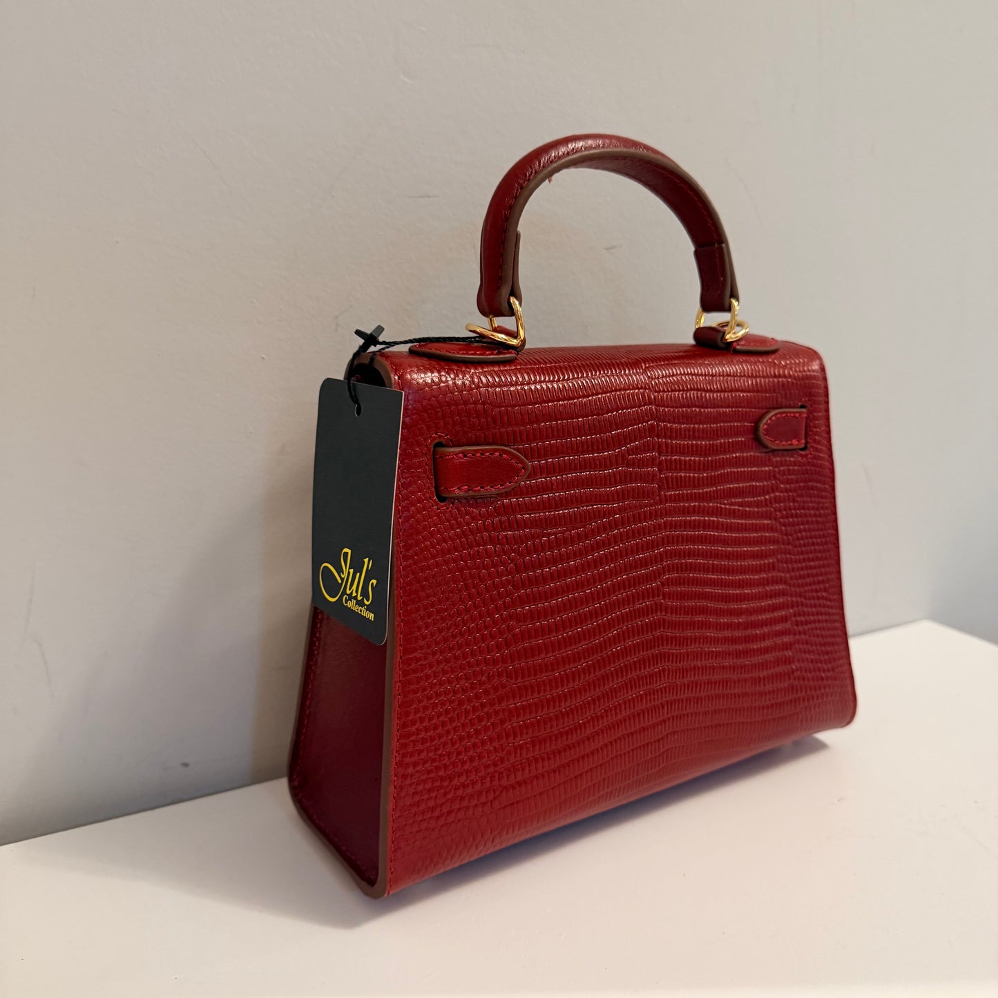 The Monaco Bag Small Burgundy