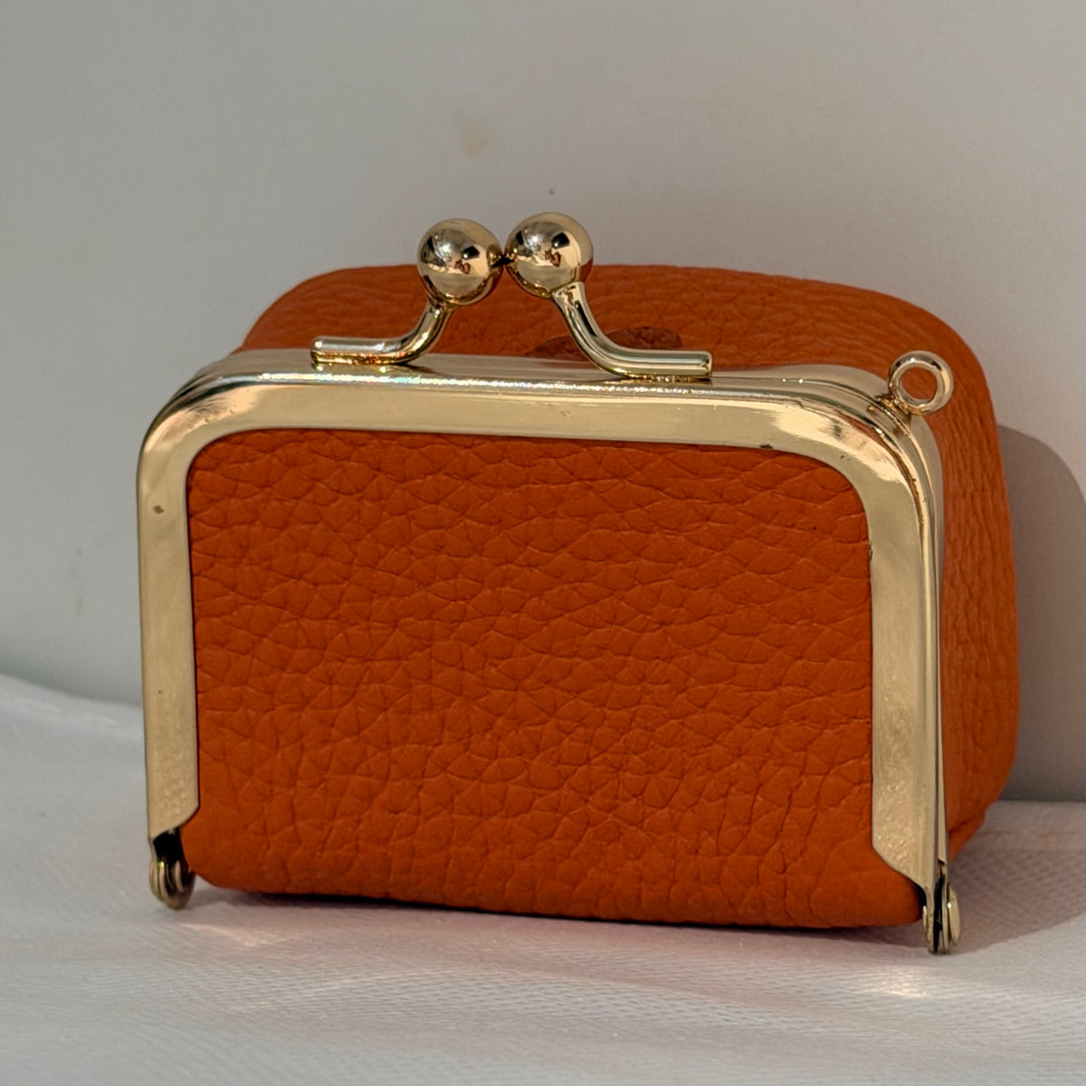 The Box Coin Purse Orange