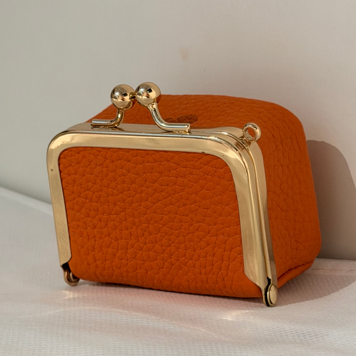 The Box Coin Purse Orange