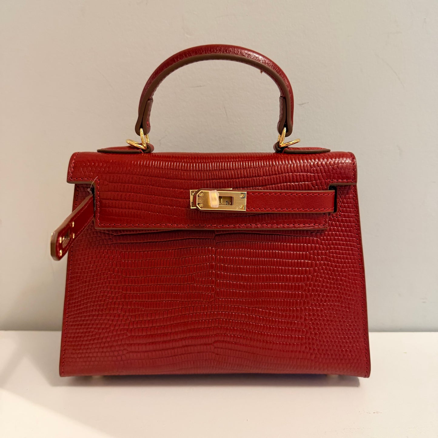 The Monaco Bag Small Burgundy
