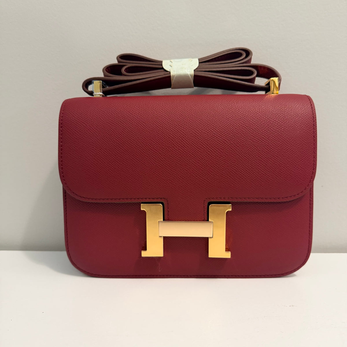 The Gigi Bag- Burgundy Small