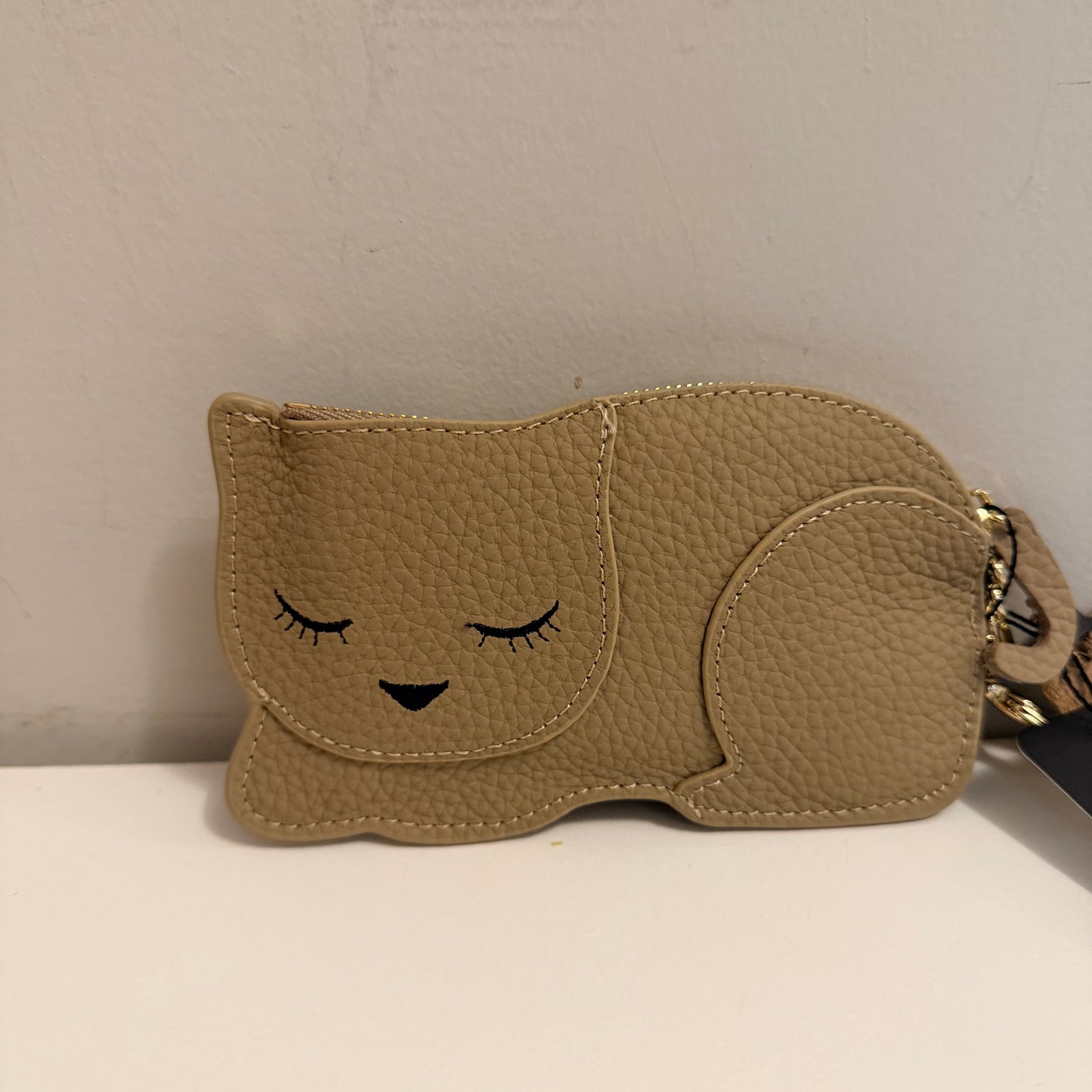 The Sleepy Coin Cat Taupe