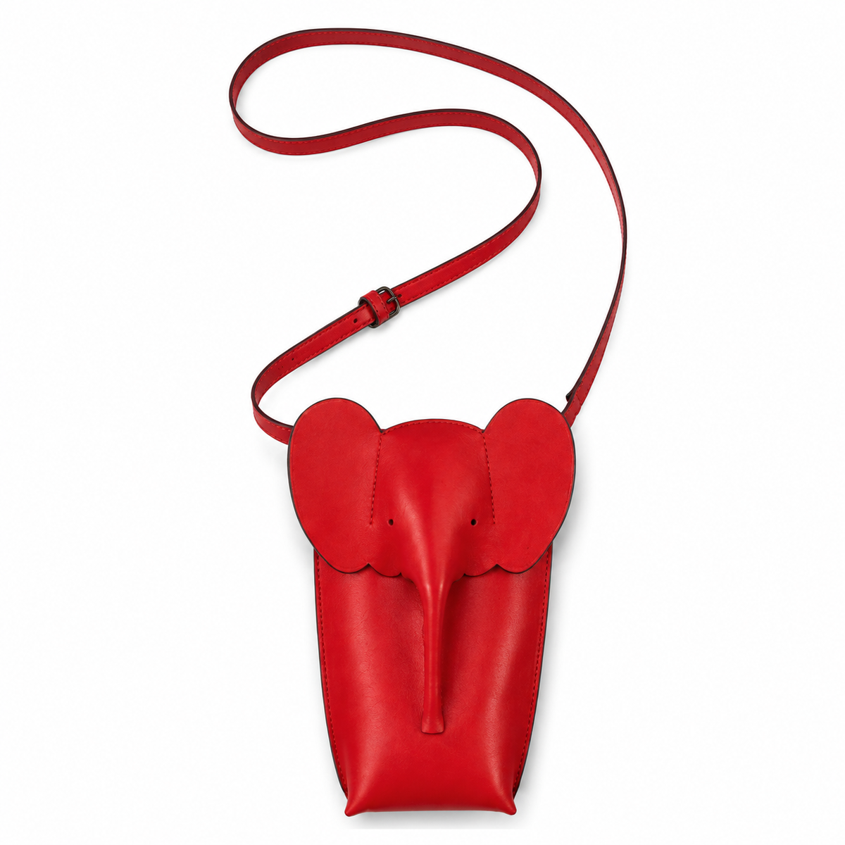 The Elephant Crossbody - Red