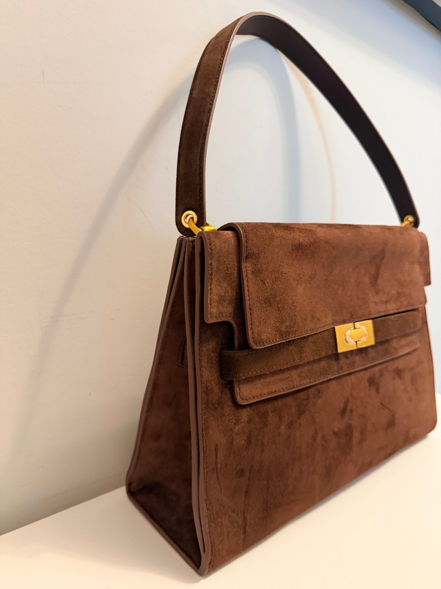 The Cynthia  Bag Dark Brown Medium