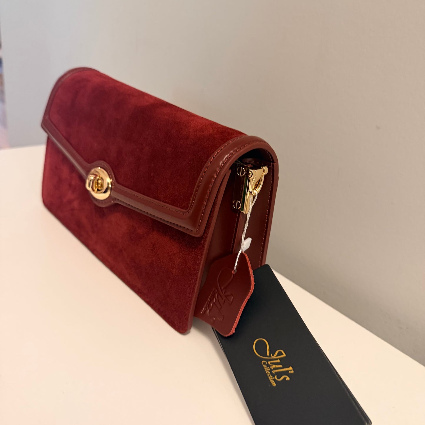 The Sabina Bag Small Burgundy