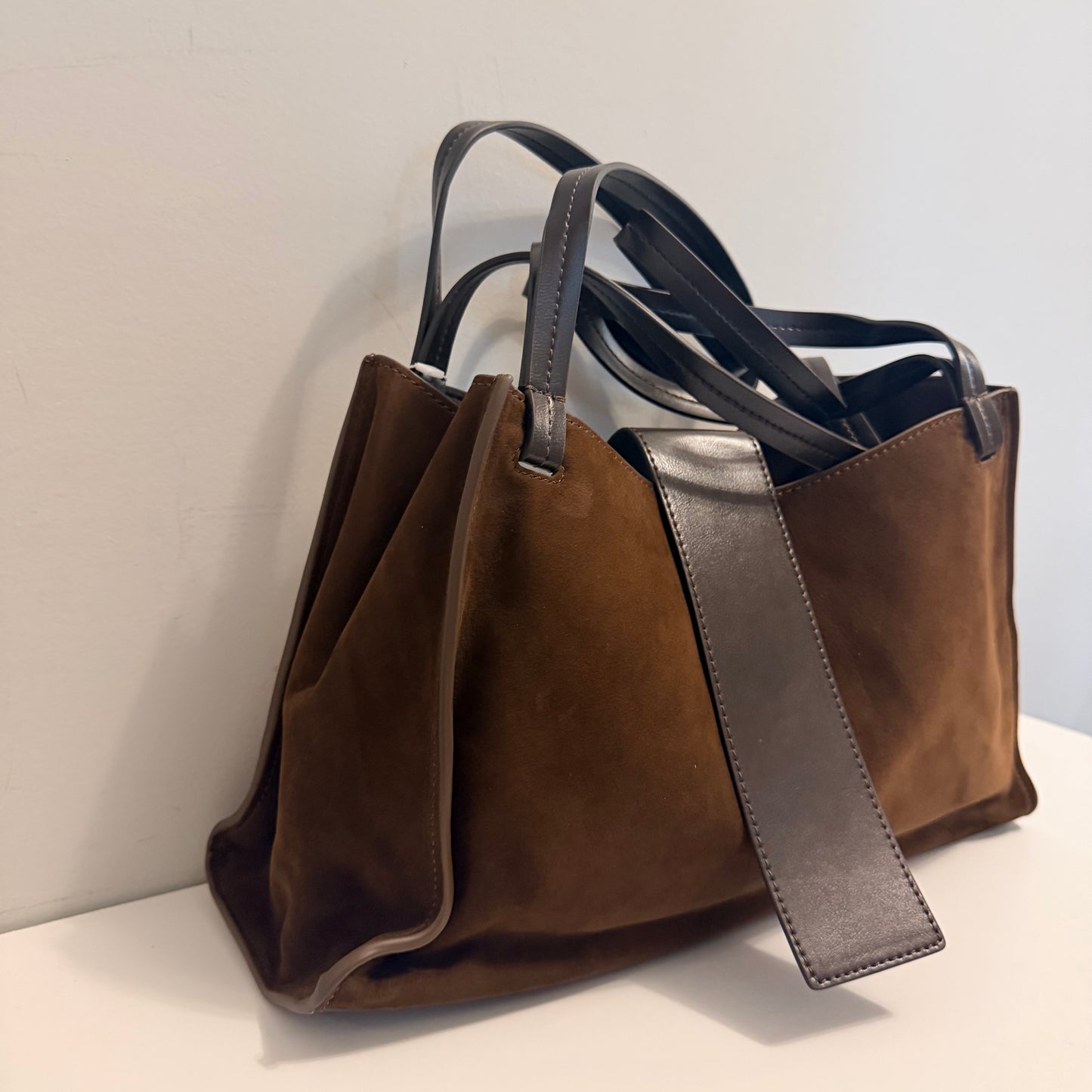 The Alina Bag Small Dark Brown