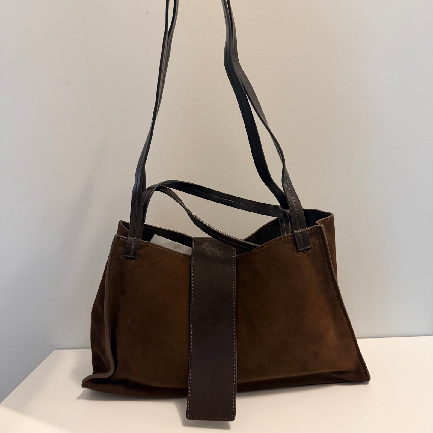 The Alina Bag Small Dark Brown