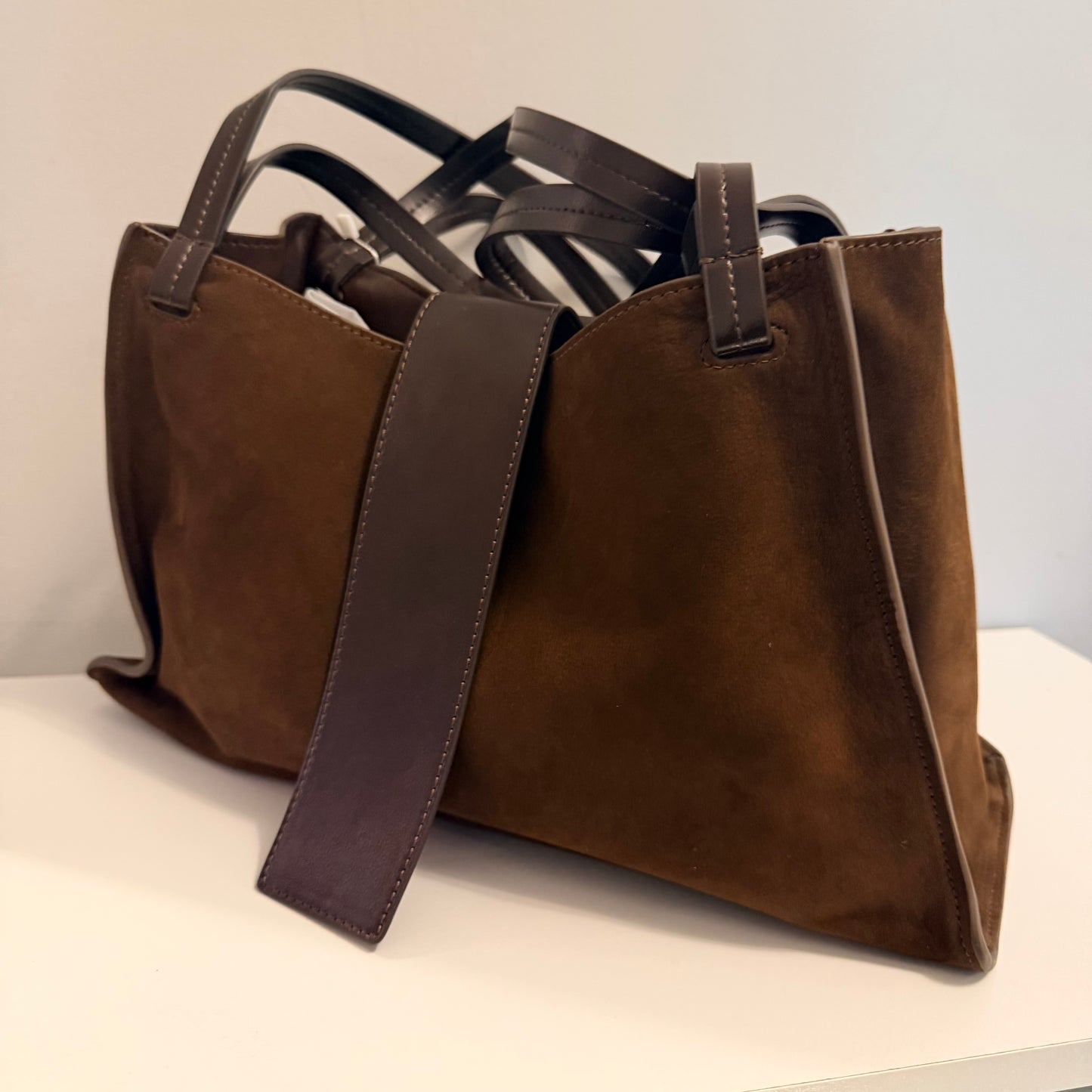 The Alina Bag Small Dark Brown