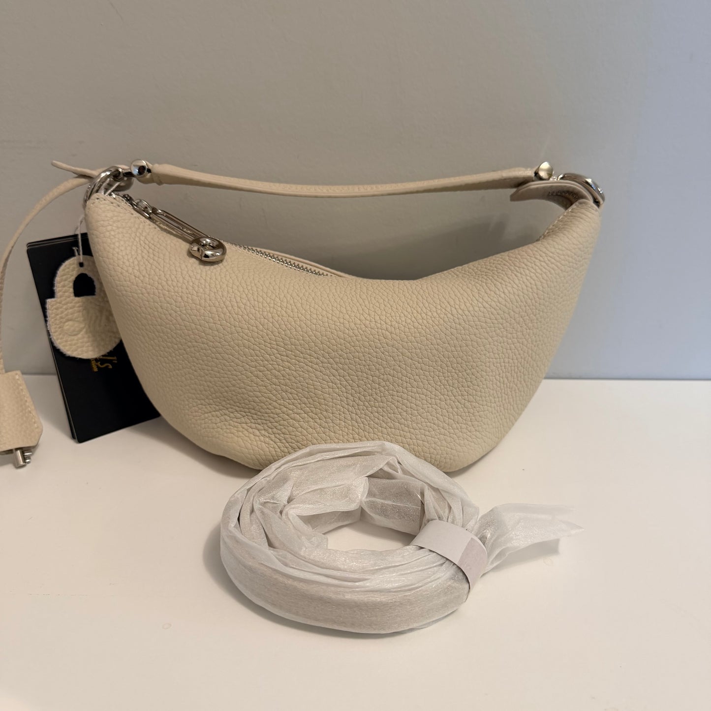 The Nelly Bag Small Creme