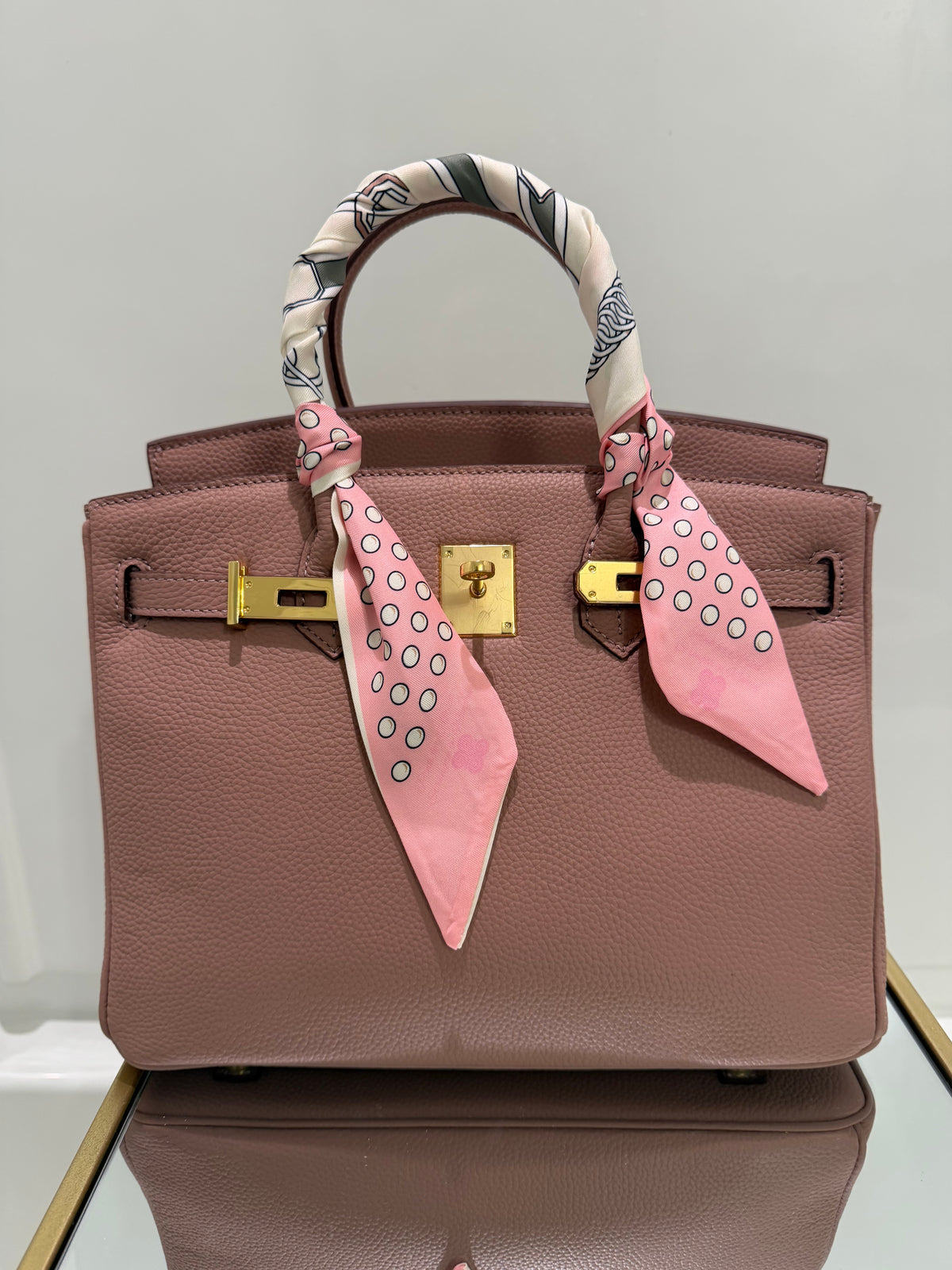 The Large B Bag - Powder Pink