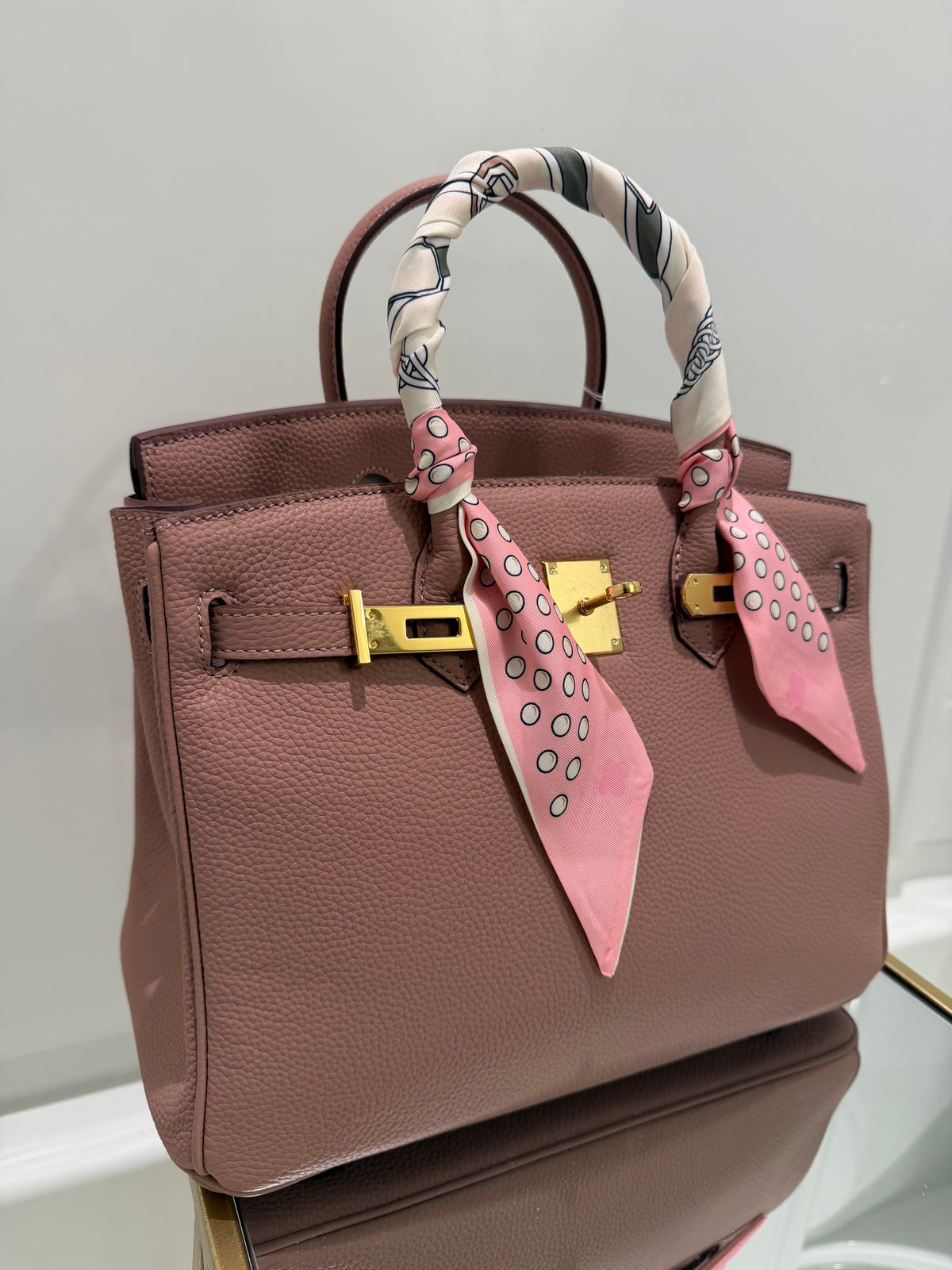 The Large B Bag - Powder Pink