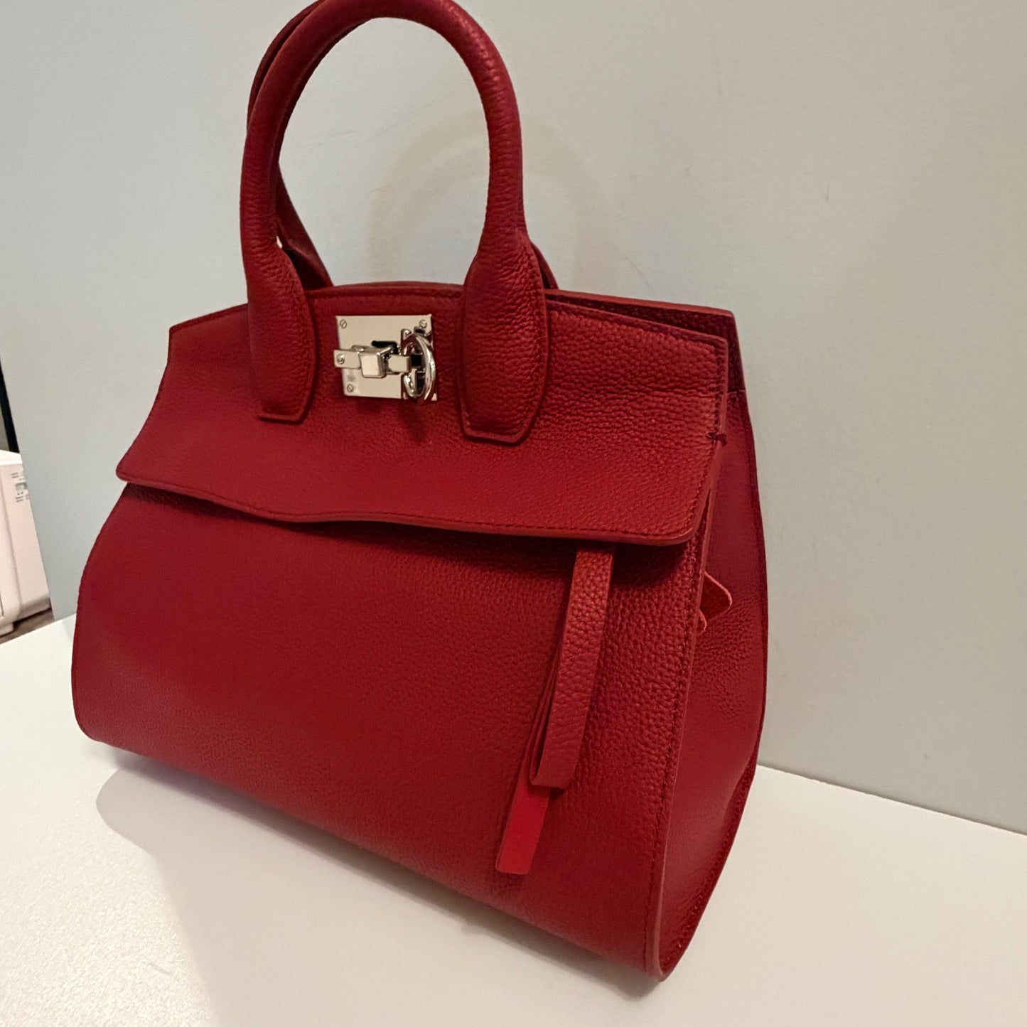 The Jolene Bag Burgundy Large