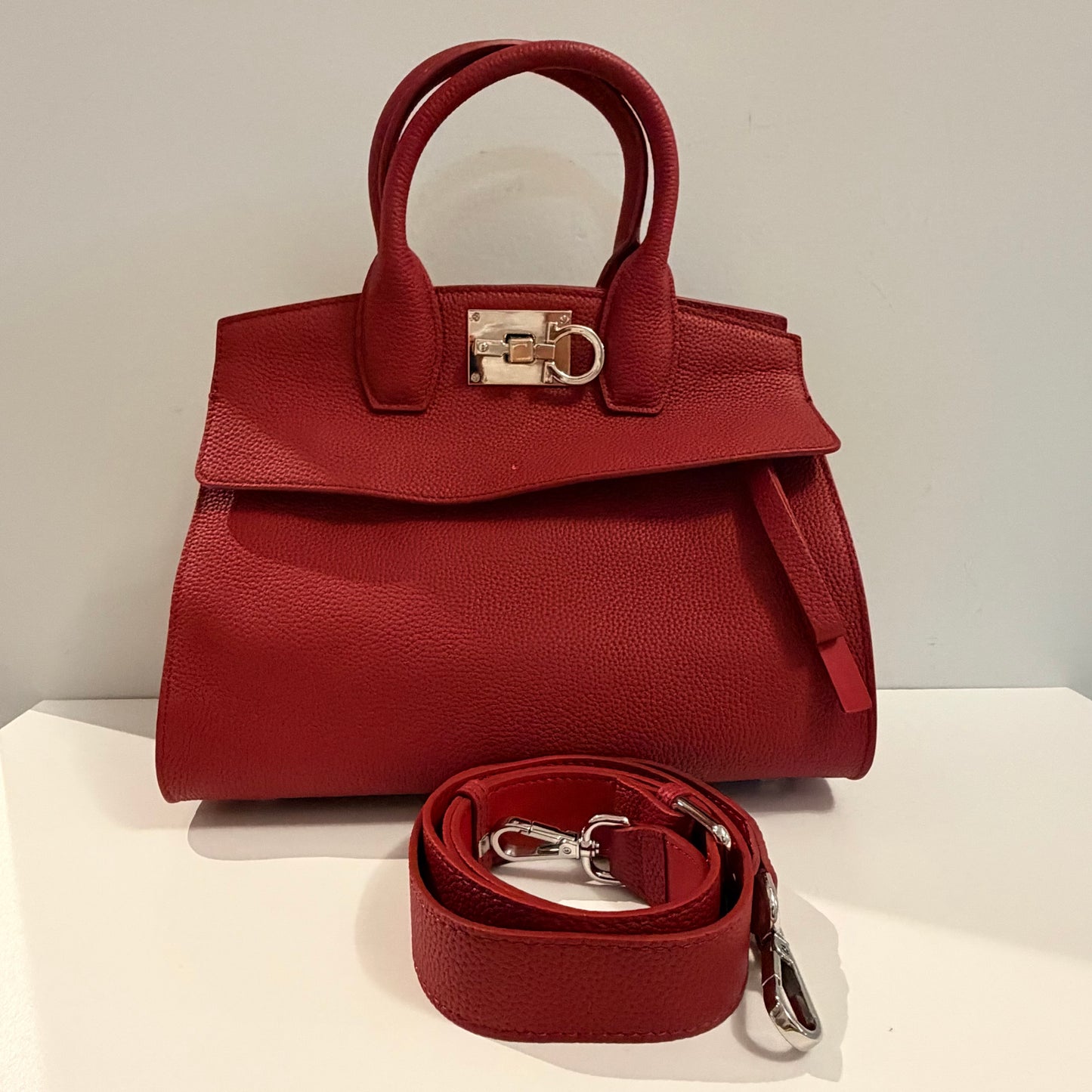 The Jolene Bag Burgundy Large