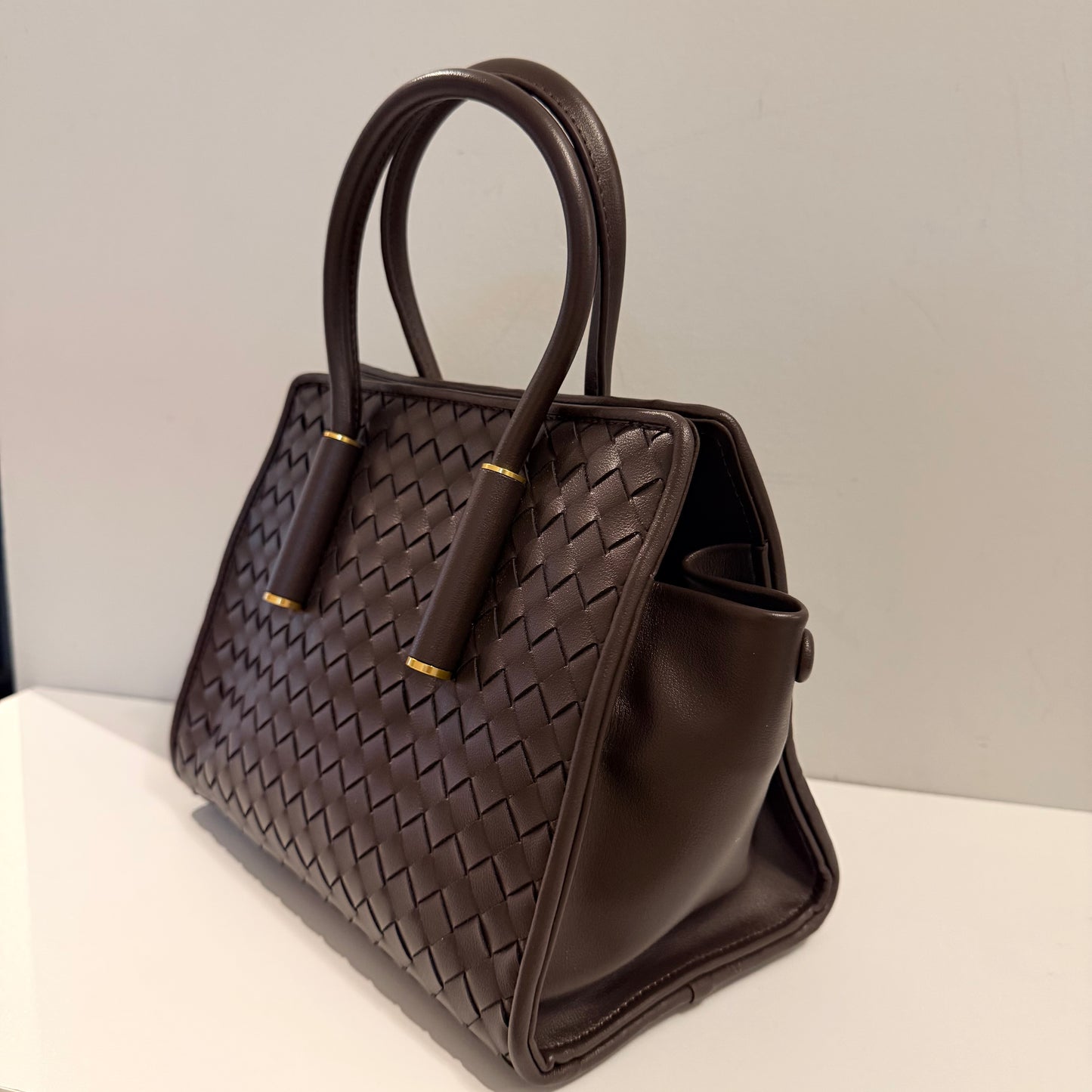 The Pilar Bag Medium Dark Brown