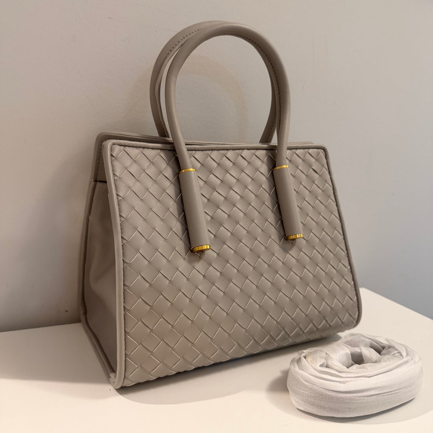 The Pilar Bag Medium Gray