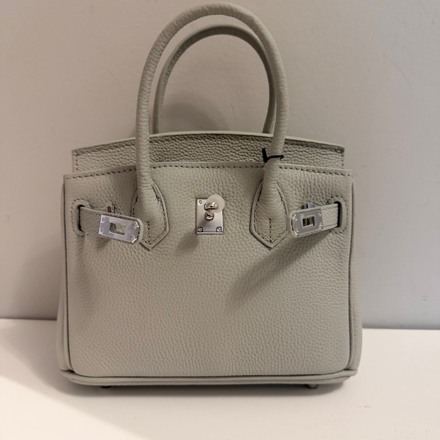 The Mini Madame B Bag - Grey
