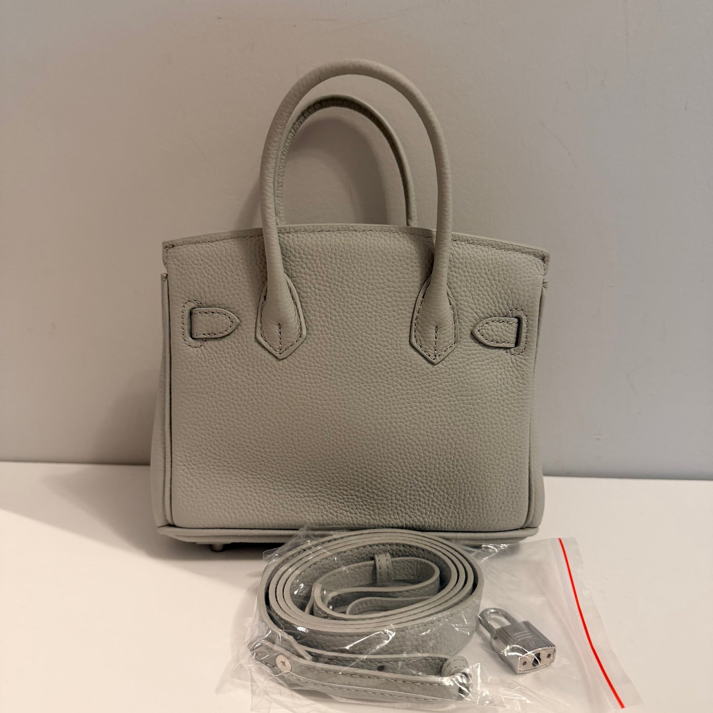 The Mini Madame B Bag - Grey