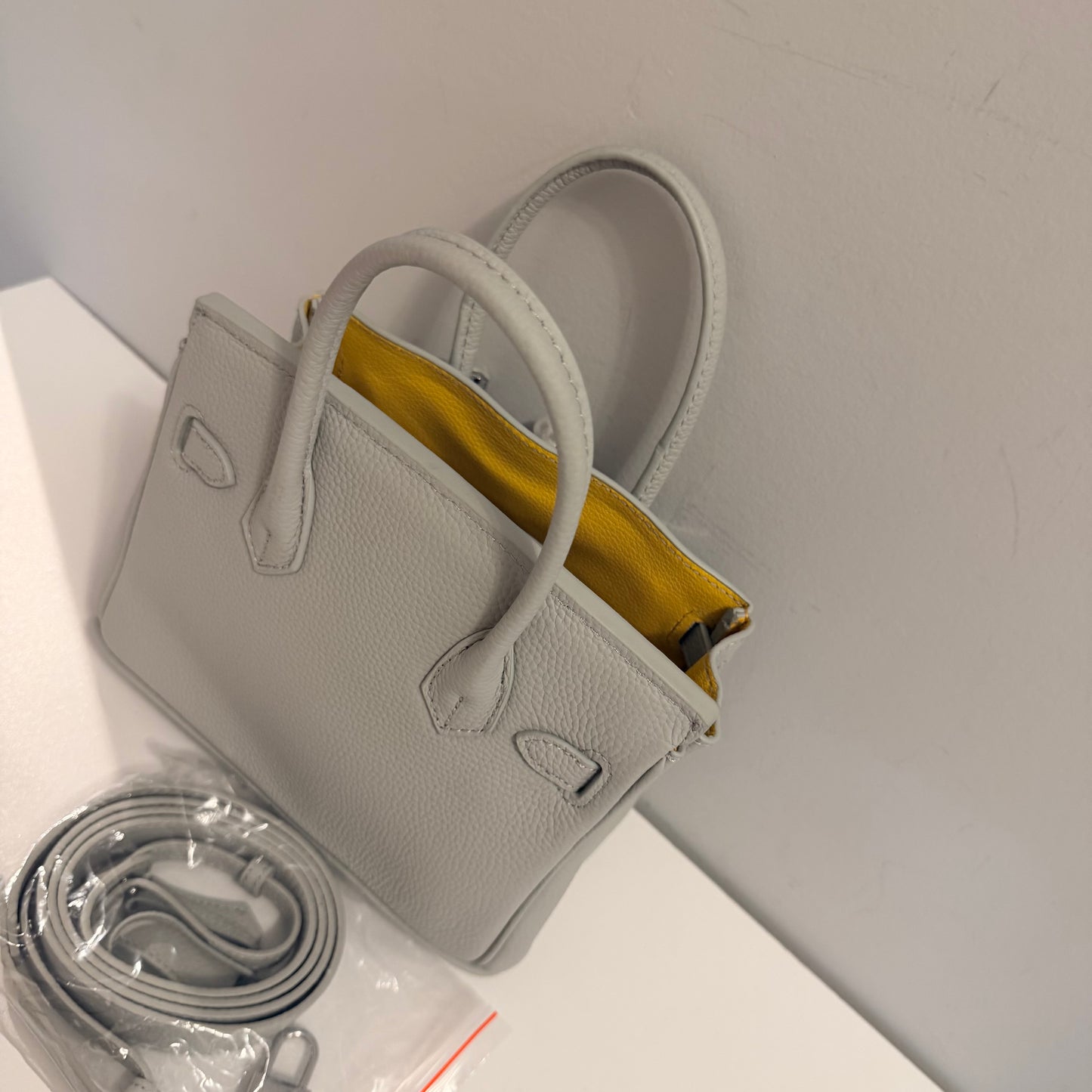 The Mini Madame B Bag - Grey
